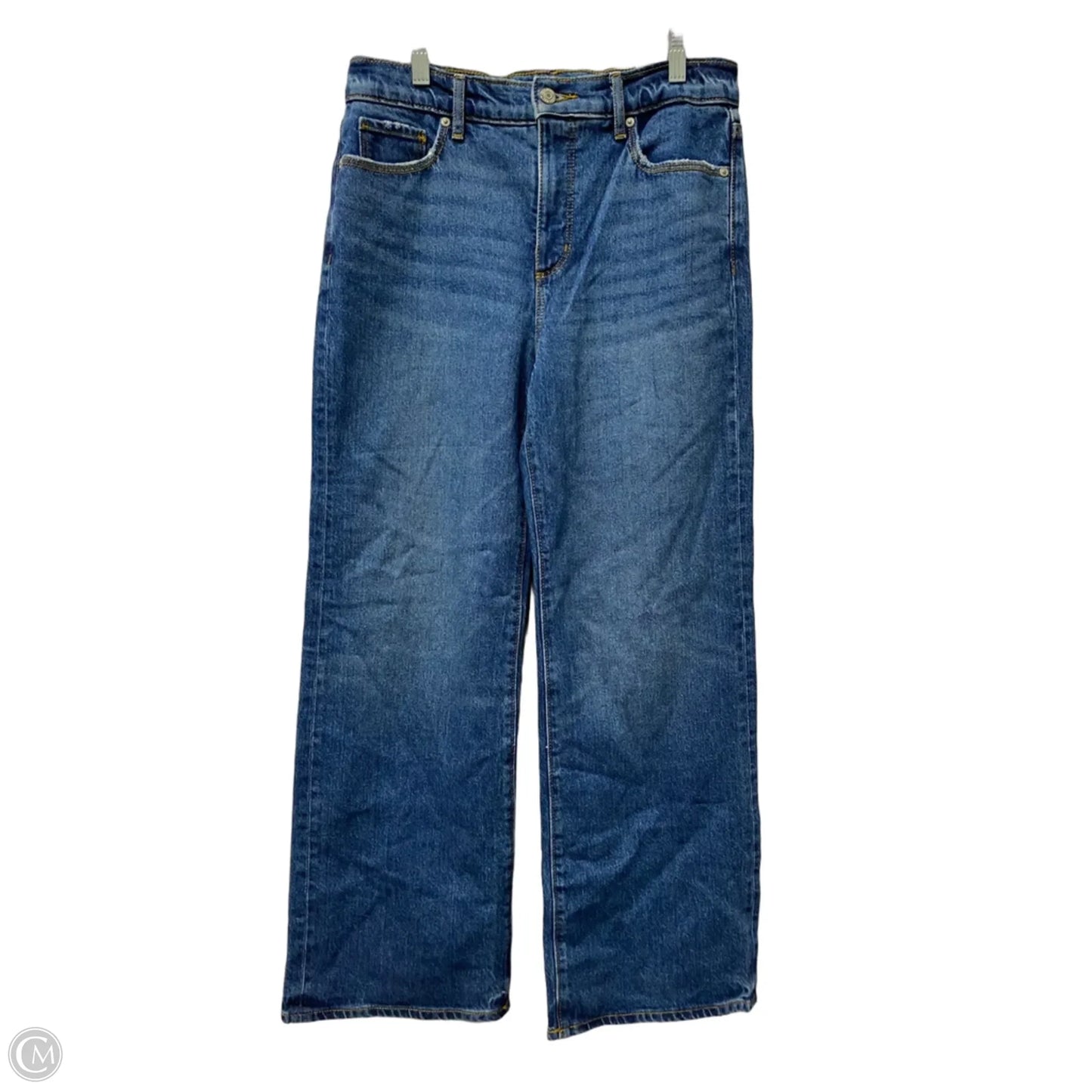 Jeans Wide Leg By Loft In Blue, Size: 4p