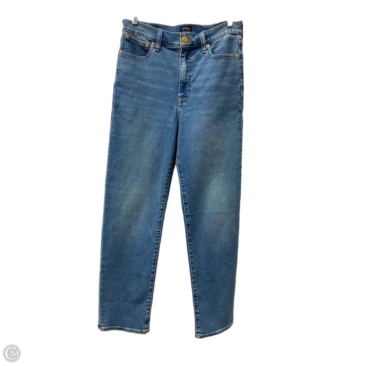 Jeans Straight By J. Crew In Blue, Size: 4