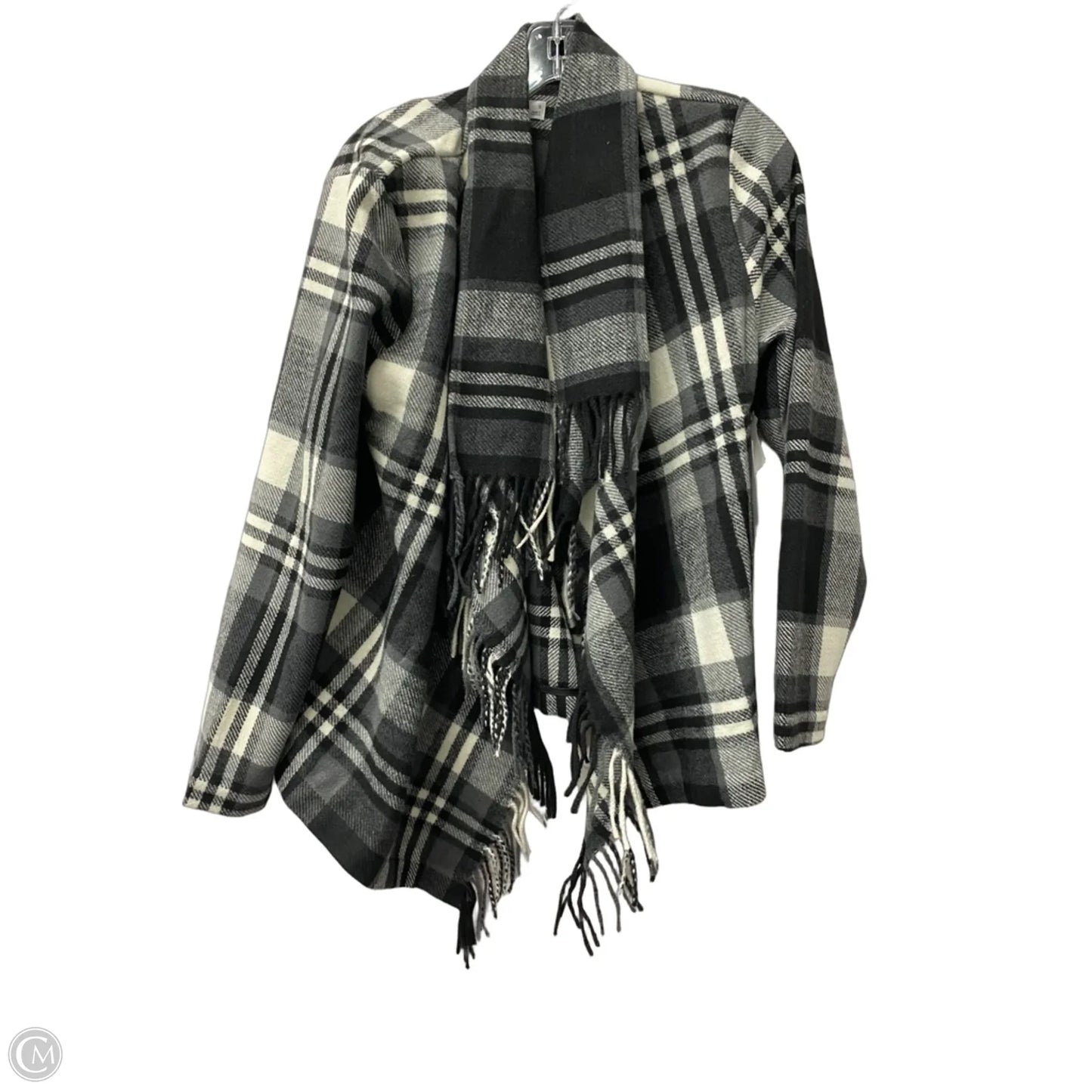 Sweater Cardigan By Croft And Barrow In Grey, Size: S