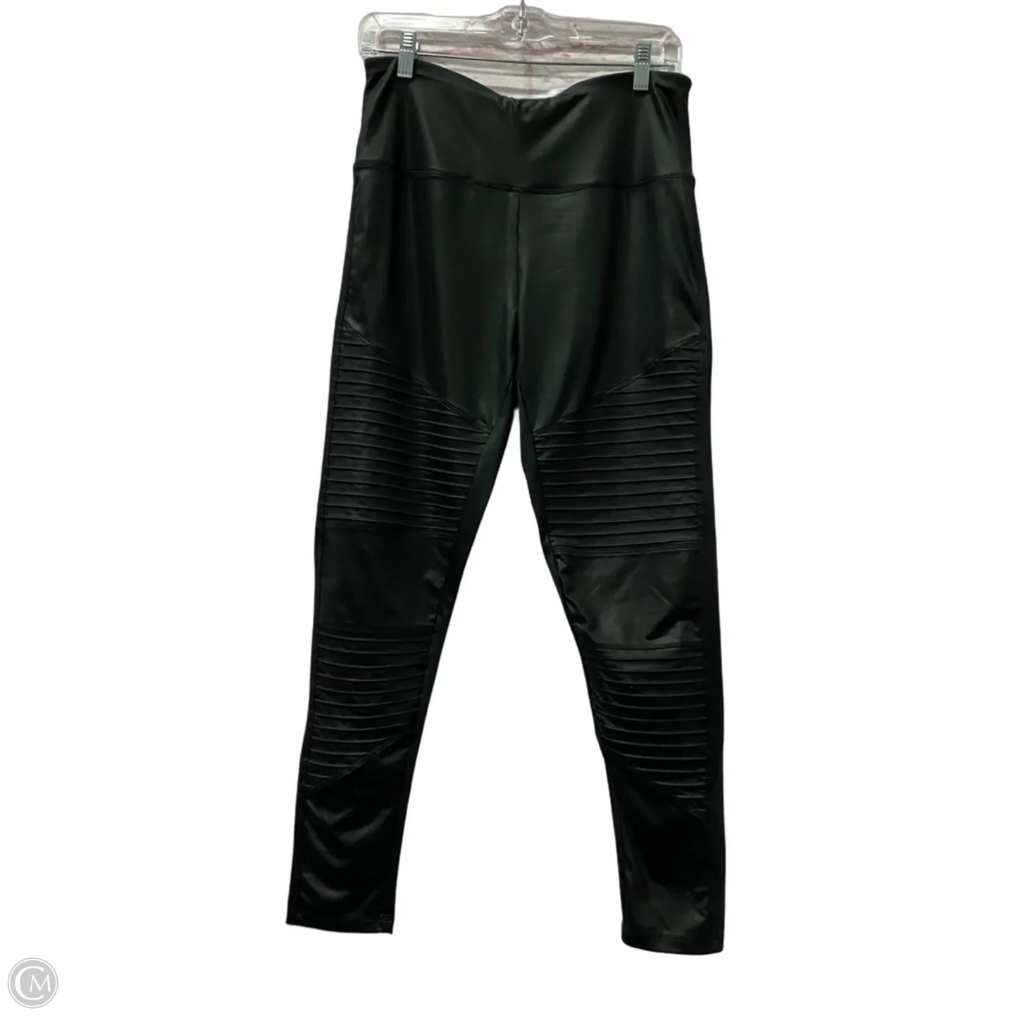 Athletic Leggings By Marc New York In Black, Size: L