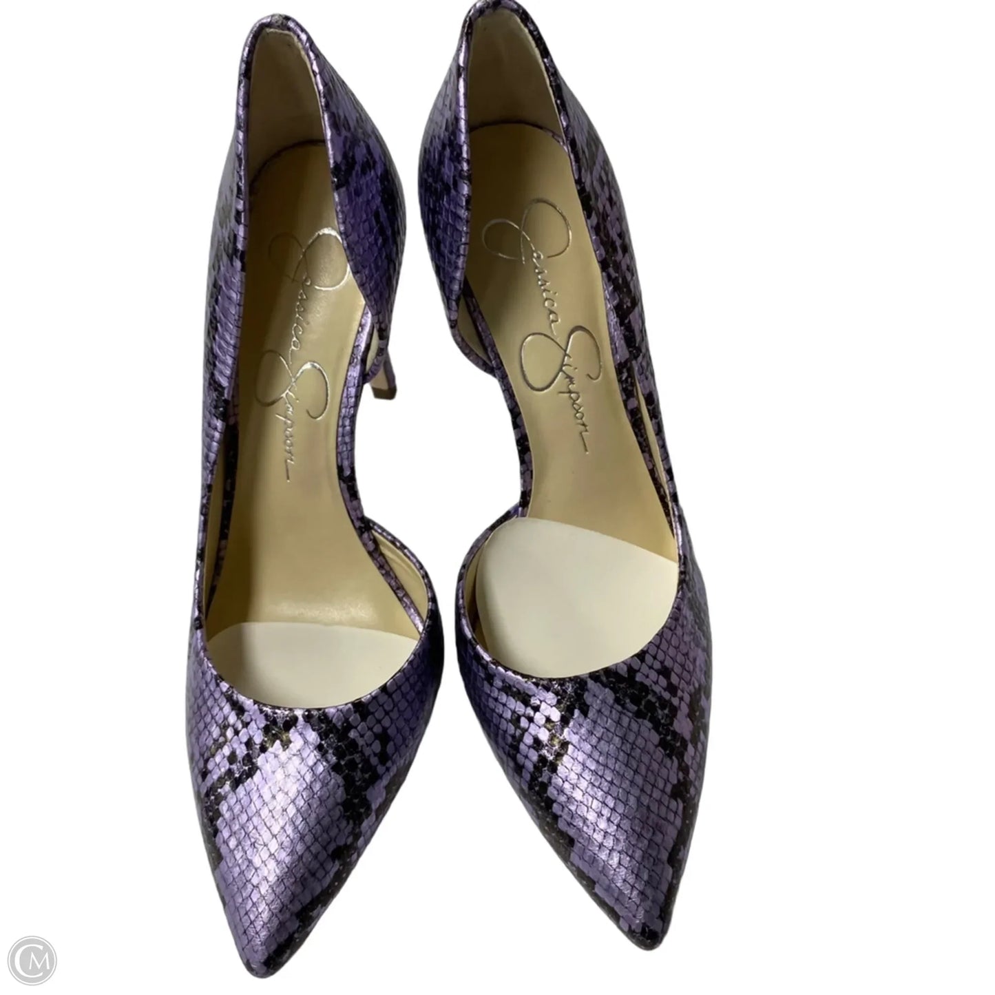 Shoes Heels Stiletto By Jessica Simpson In Purple, Size: 6.5