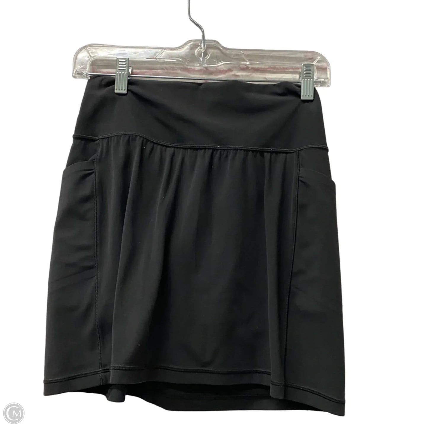 Athletic Skort By Athleta In Black, Size: Xs
