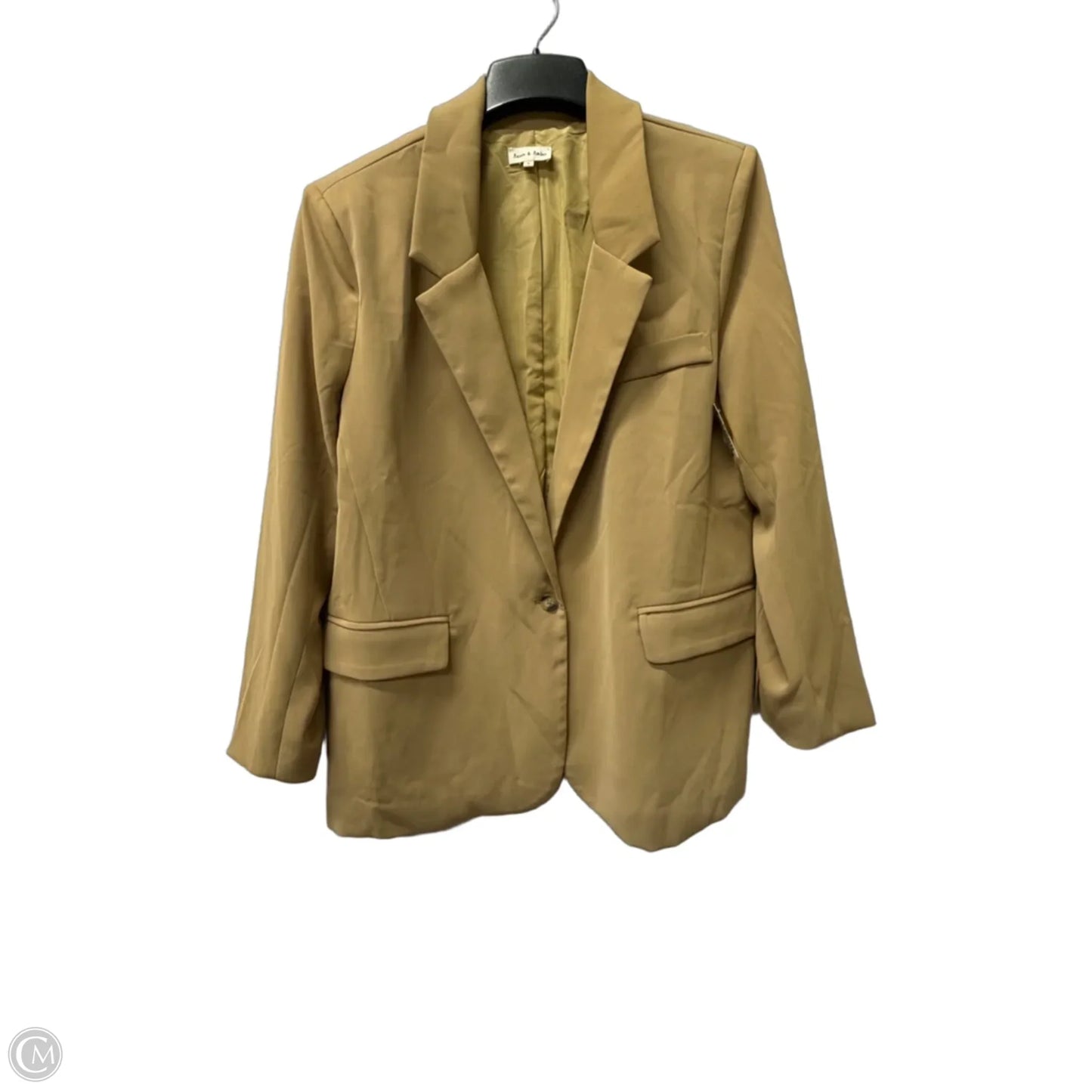 Blazer By Cmb In Tan, Size: L