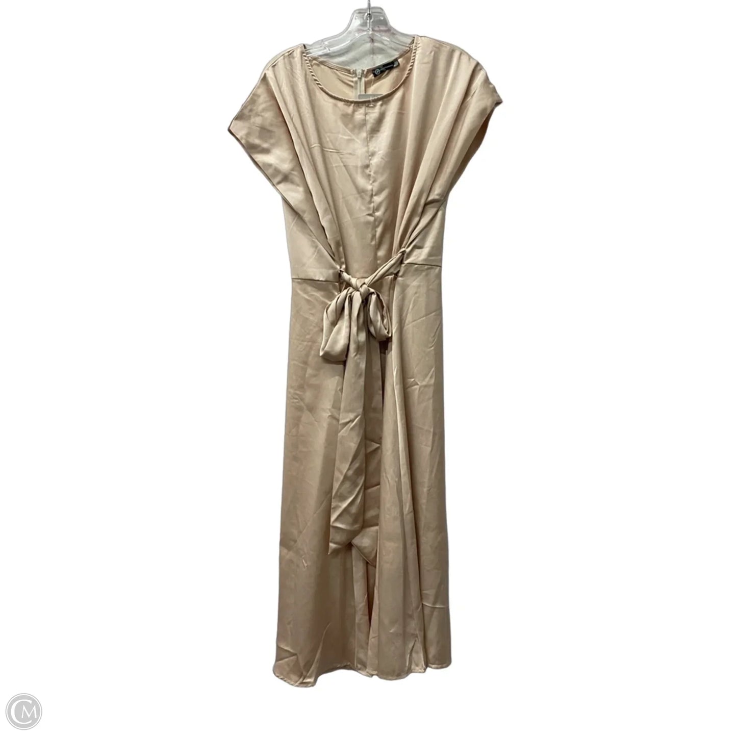 Dress Party Midi By Prettygarden In Pink, Size: Xl
