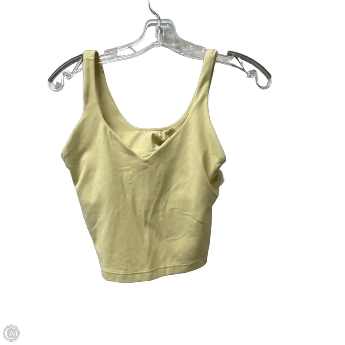 Athletic Tank Top By Lululemon In Tan, Size: S