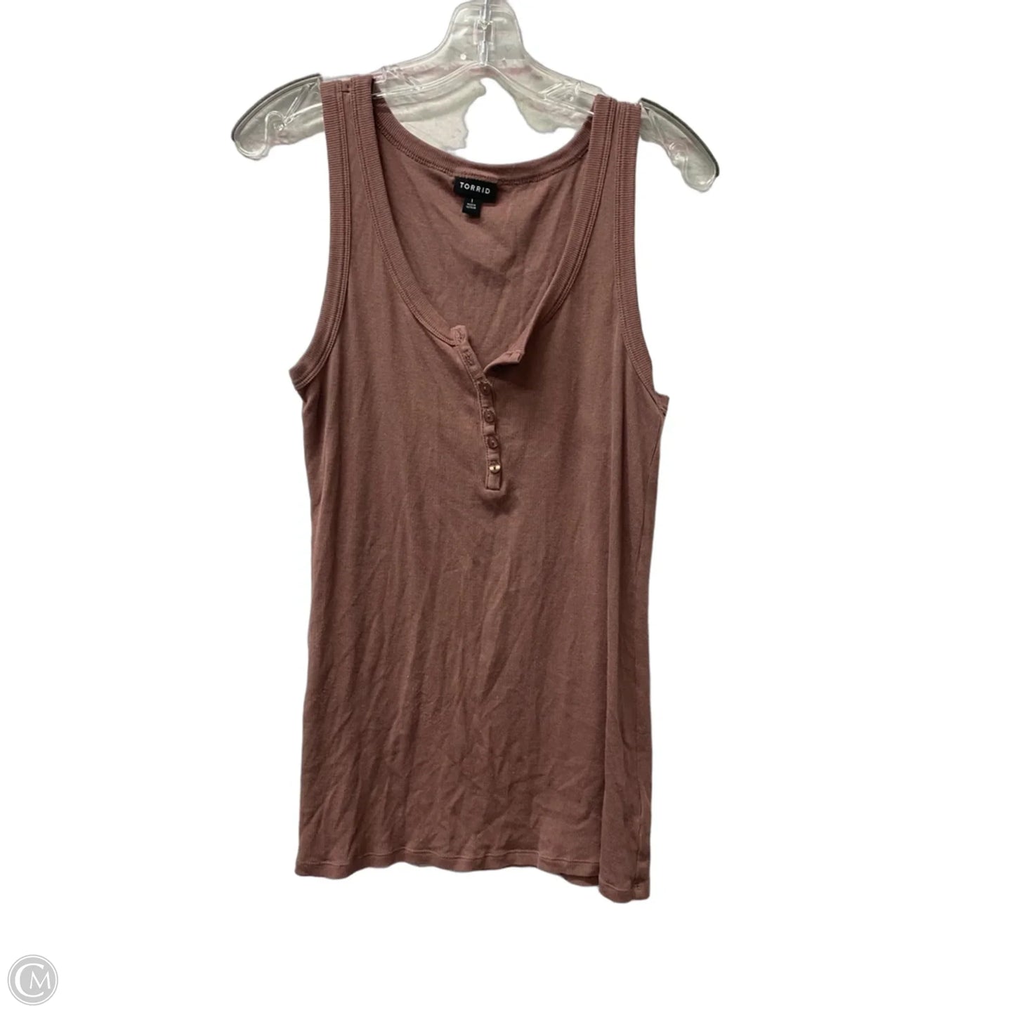 Tank Top By Torrid In Mauve, Size: 1x
