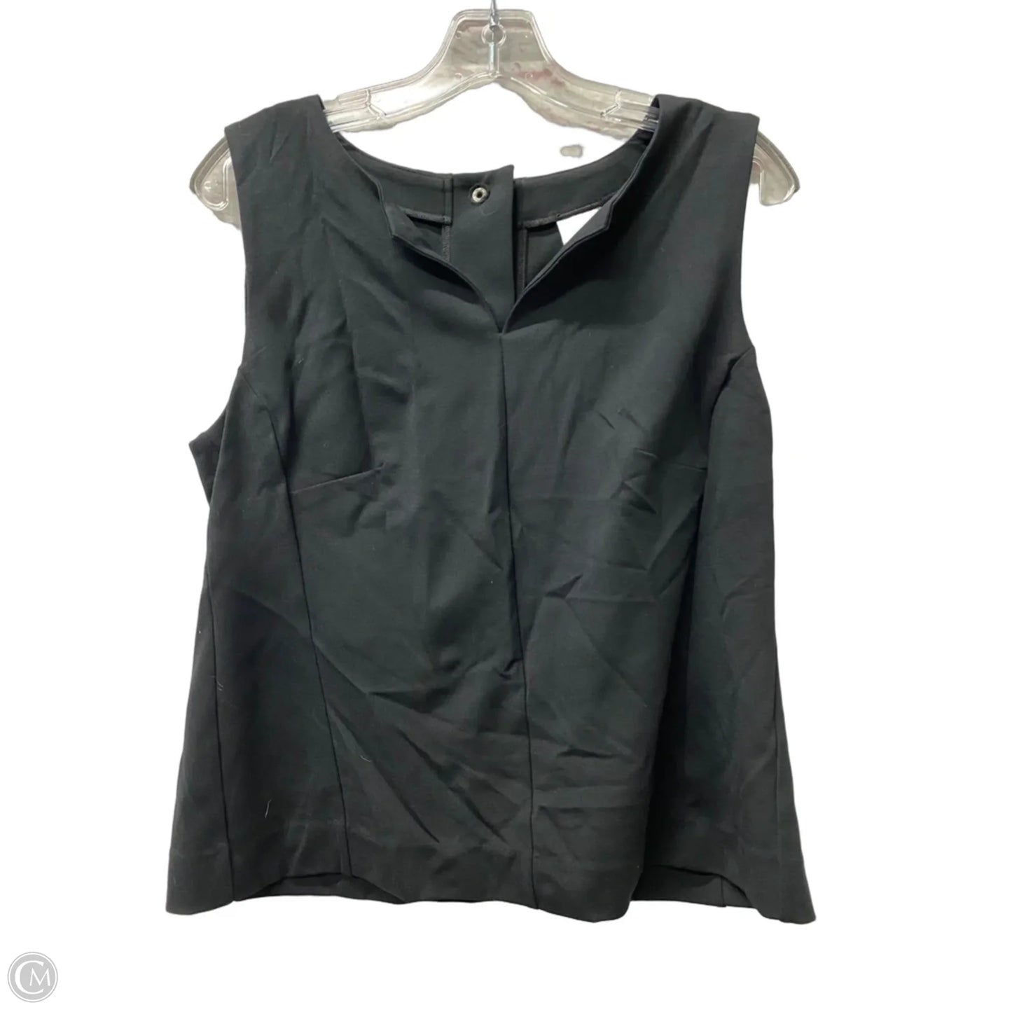 Top Sleeveless By Cabi In Black, Size: S