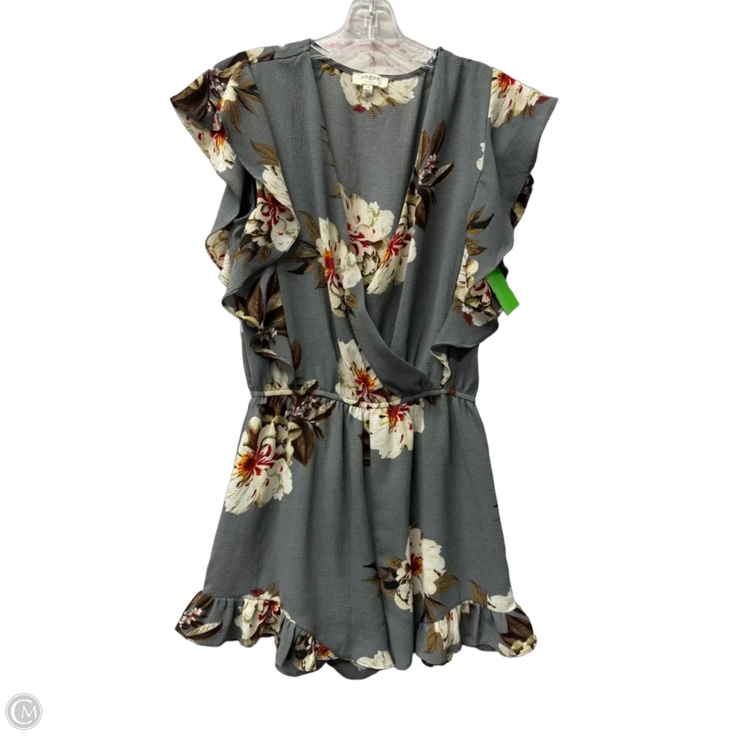Romper By Umgee In Grey, Size: S