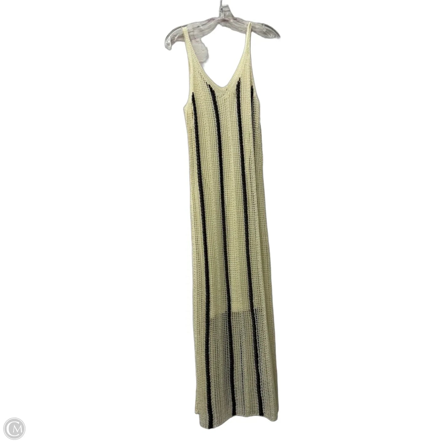 Dress Casual Maxi By A New Day In Cream, Size: S