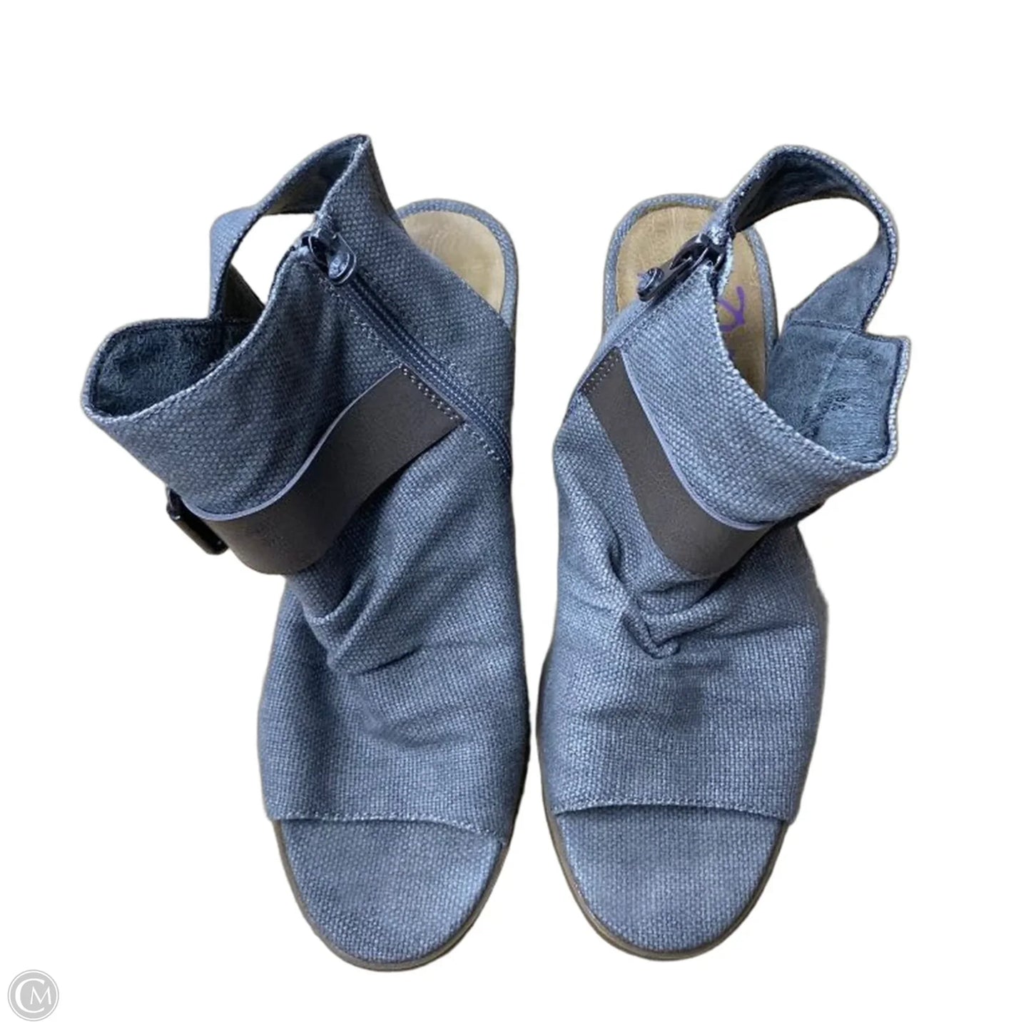 Sandals Heels Block By Blowfish In Grey, Size: 8.5