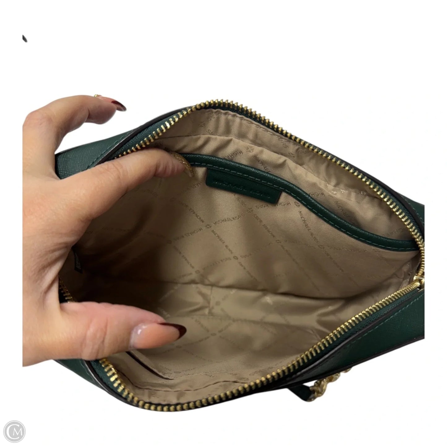 Crossbody Designer By Michael Kors, Size: Medium