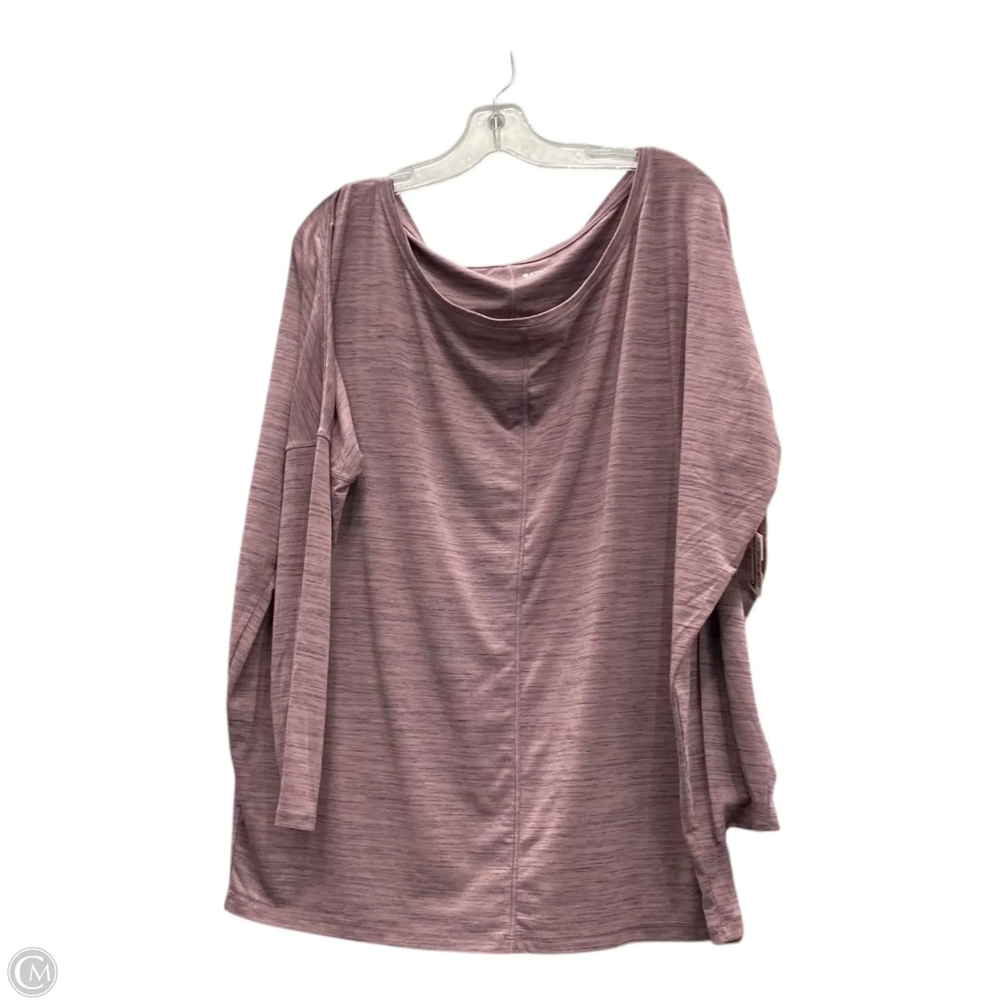 Athletic Top Long Sleeve Crewneck By Athleta In Purple, Size: Xl