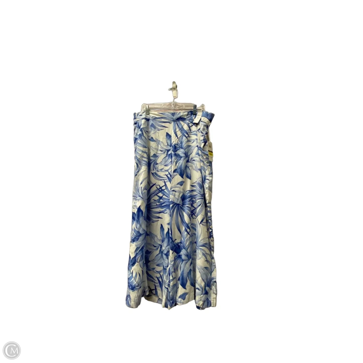 Pants Lounge By Dash In Blue & White, Size: 12