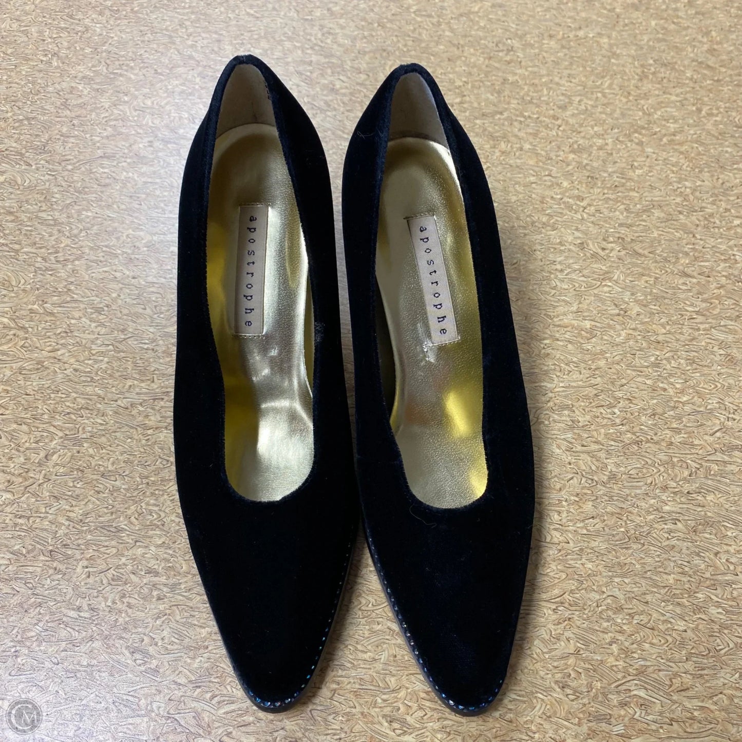 Shoes Heels Kitten By Apostrophe In Black, Size: 6.5