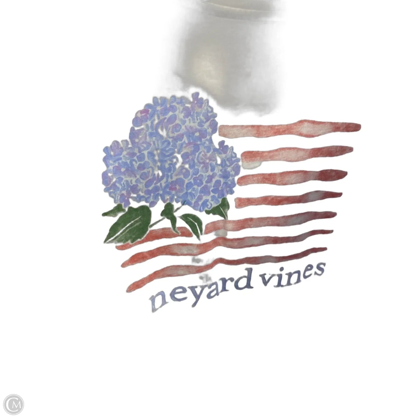 Top Short Sleeve By Vineyard Vines In White, Size: M
