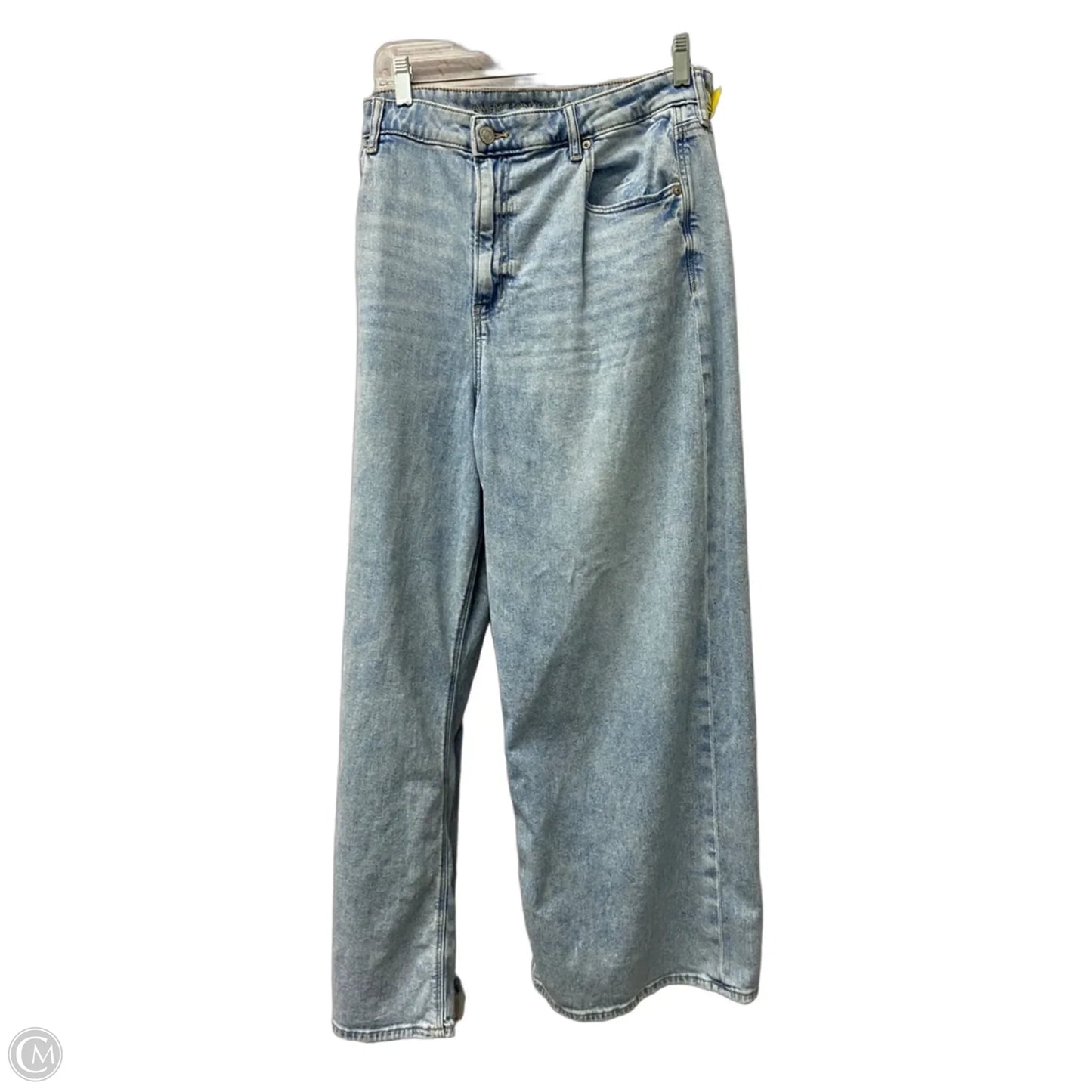 Jeans Wide Leg By American Eagle In Blue, Size: 18