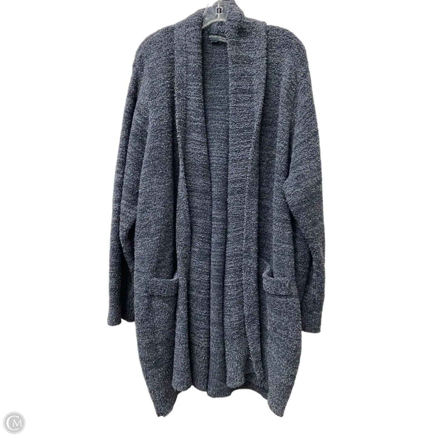 Sweater Cardigan By Barefoot Dreams In Blue, Size: 2x