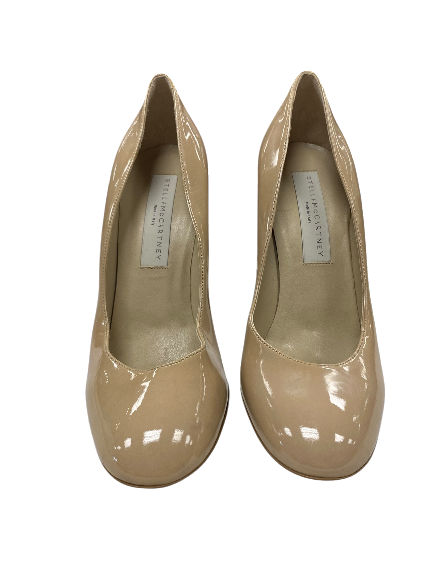 Shoes Luxury Designer By Stella Mccartney In Ivory, Size: 6.5