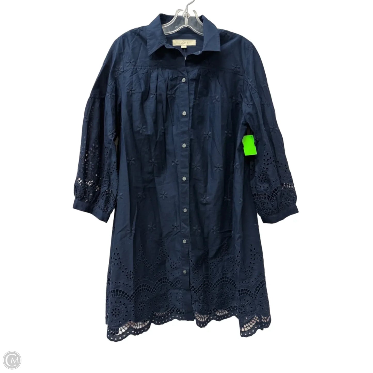 Dress Casual Short By Loft In Blue, Size: S