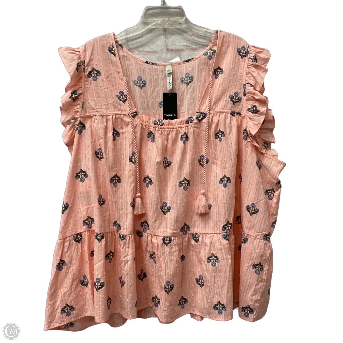 Top Short Sleeve By Torrid In Pink, Size: 5
