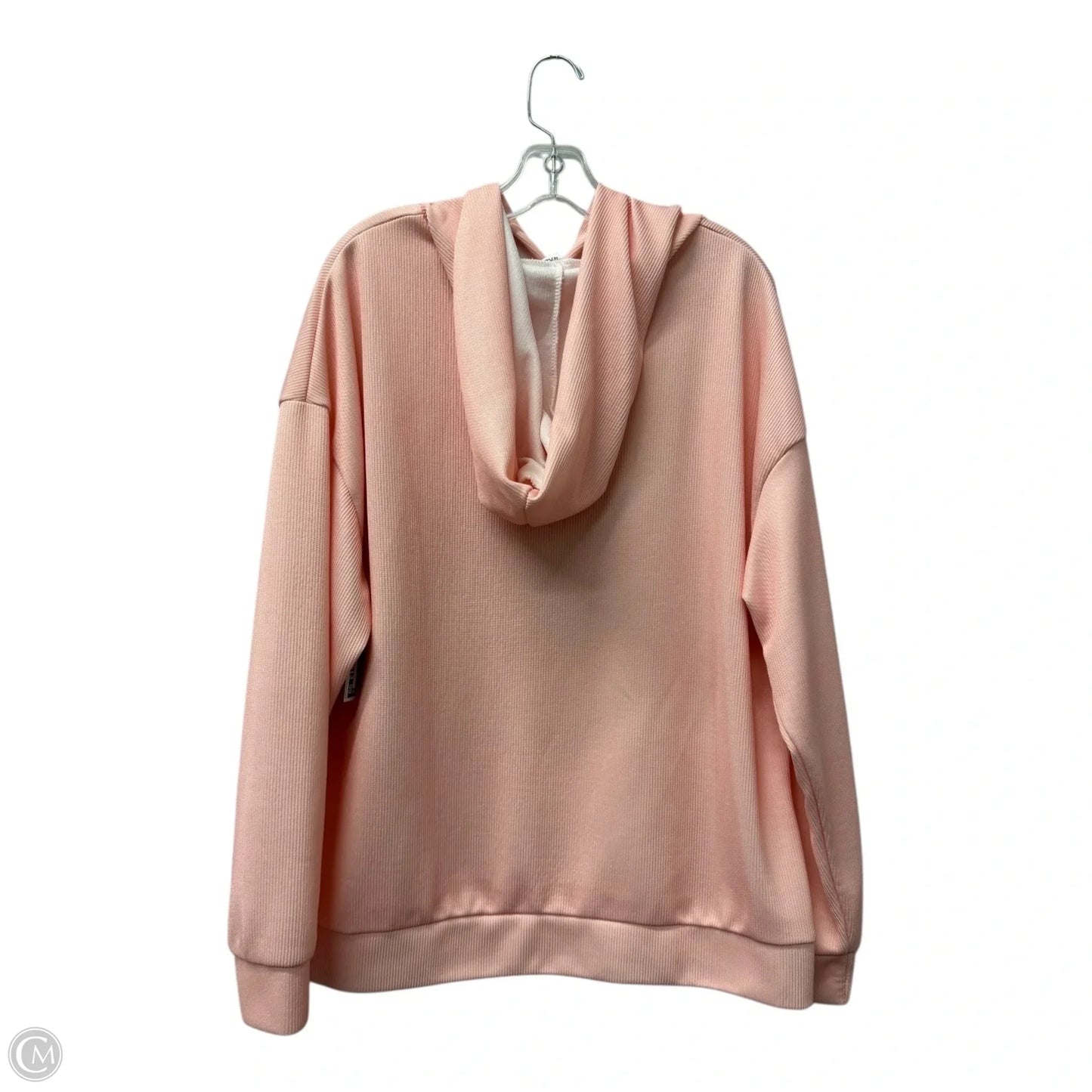 Sweatshirt Hoodie In Pink, Size: 4x