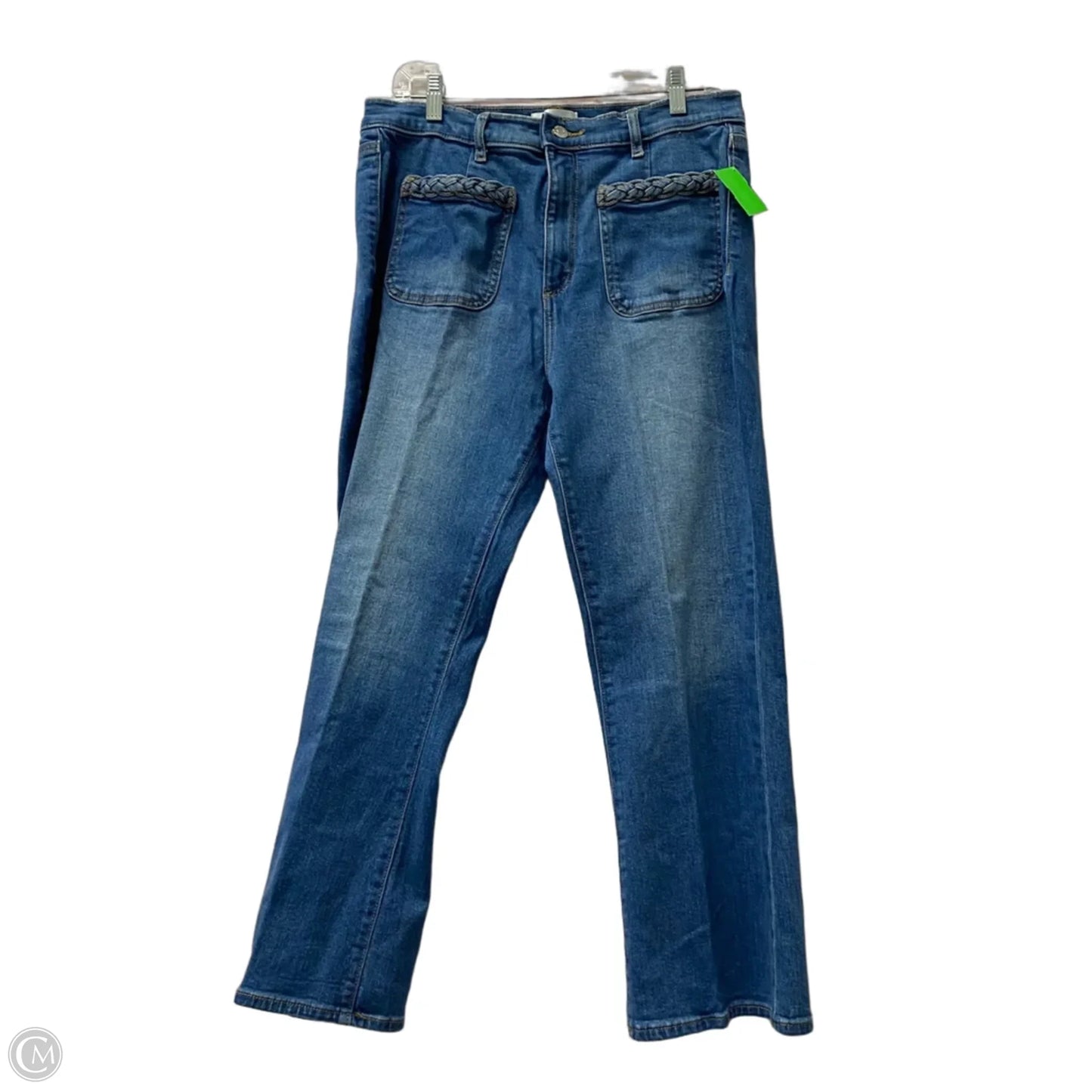 Jeans Wide Leg By Loft In Blue, Size: 12