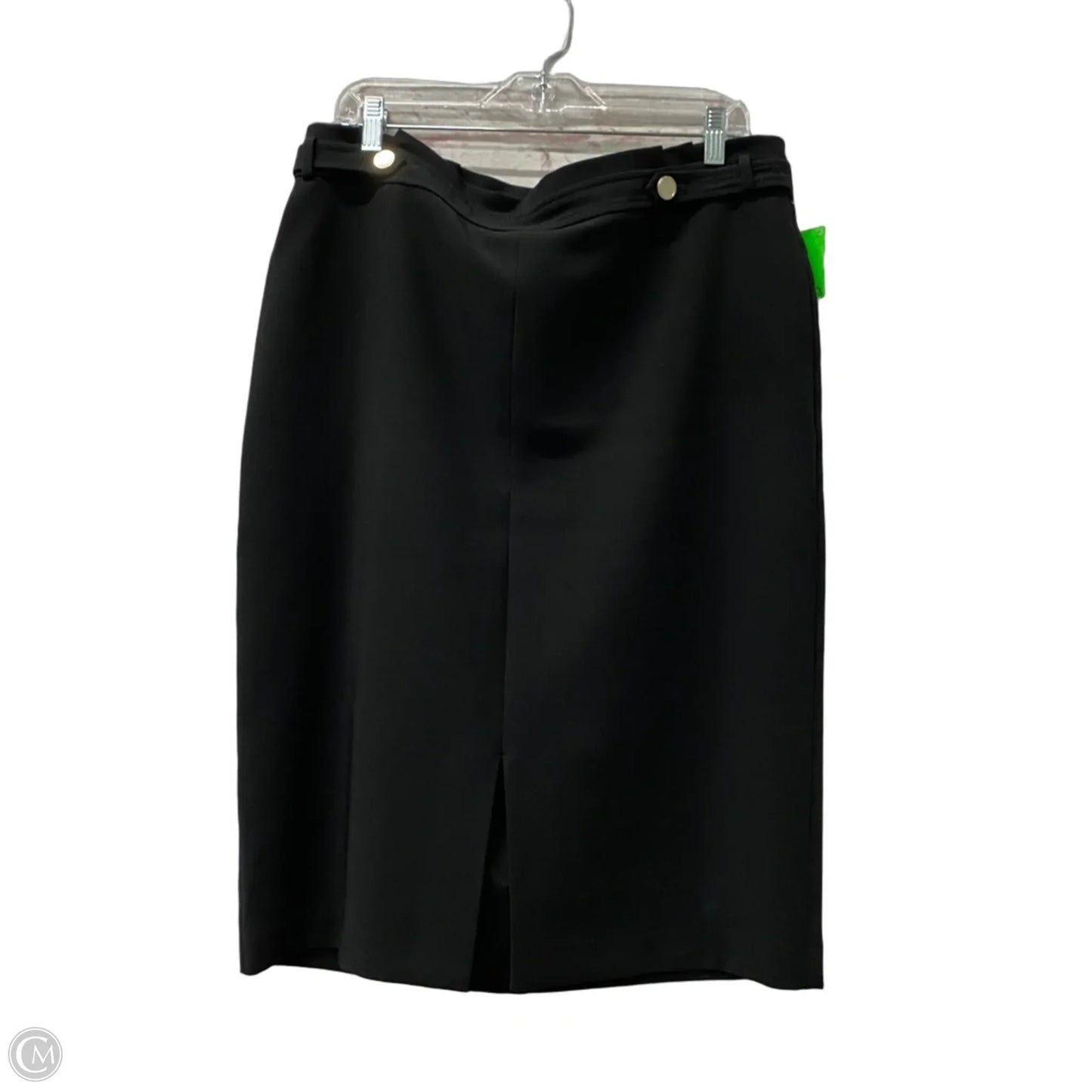 Skirt Midi By Ann Taylor In Black, Size: 14
