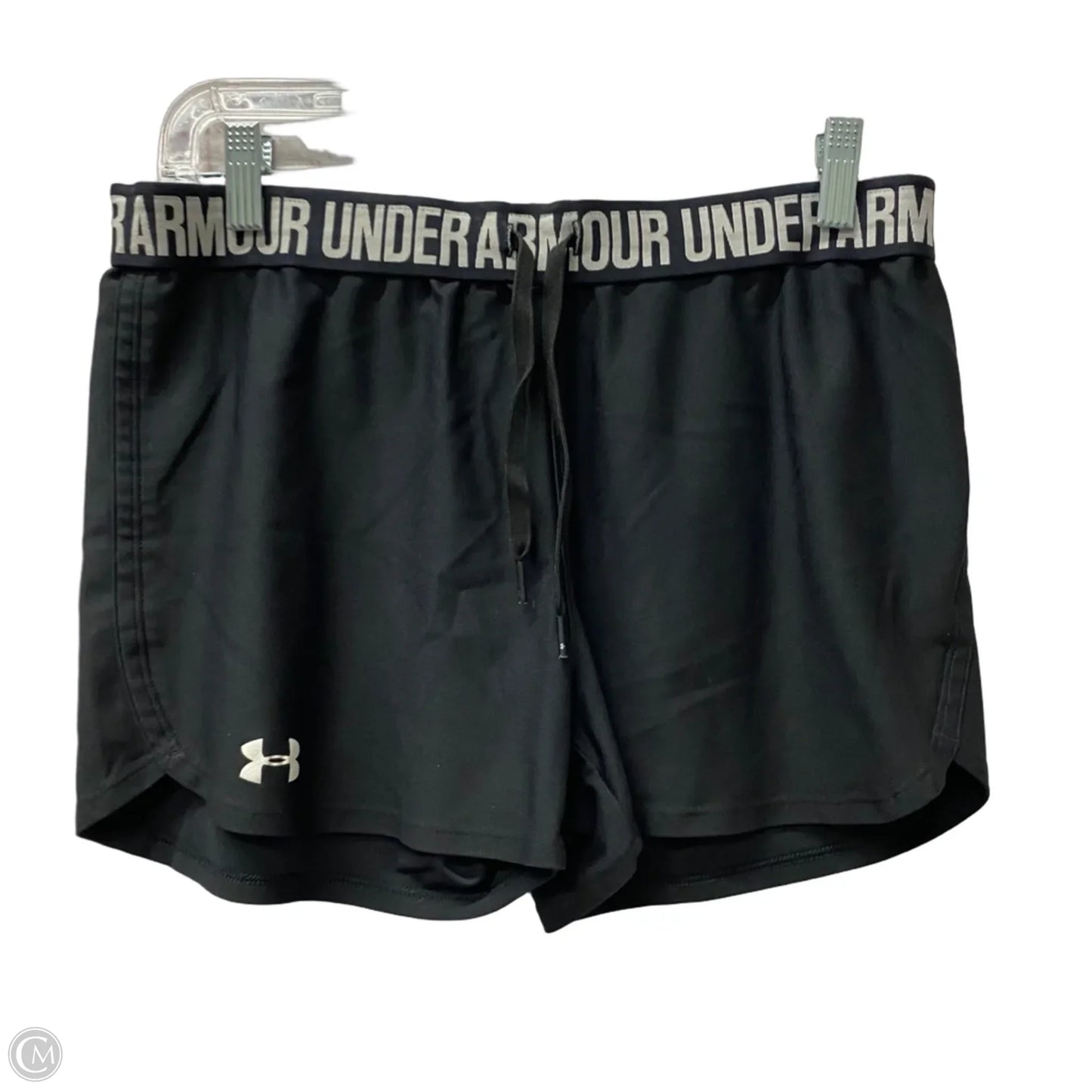 Athletic Shorts By Under Armour In Black, Size: M