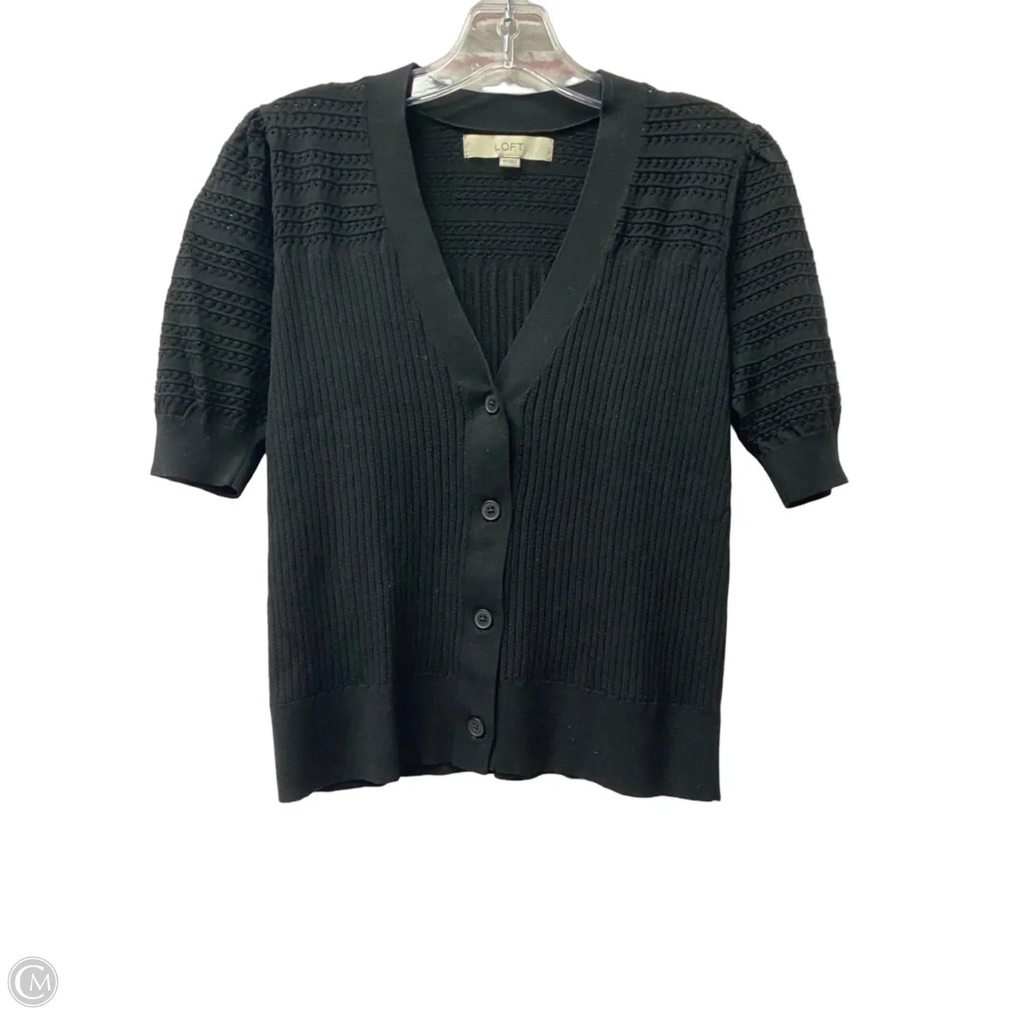 Cardigan By Loft In Black, Size: Xs