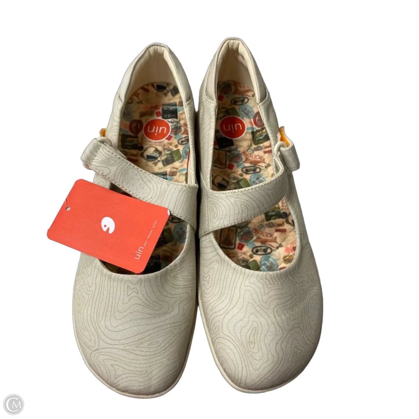 Shoes Flats By uni In Tan, Size: 9