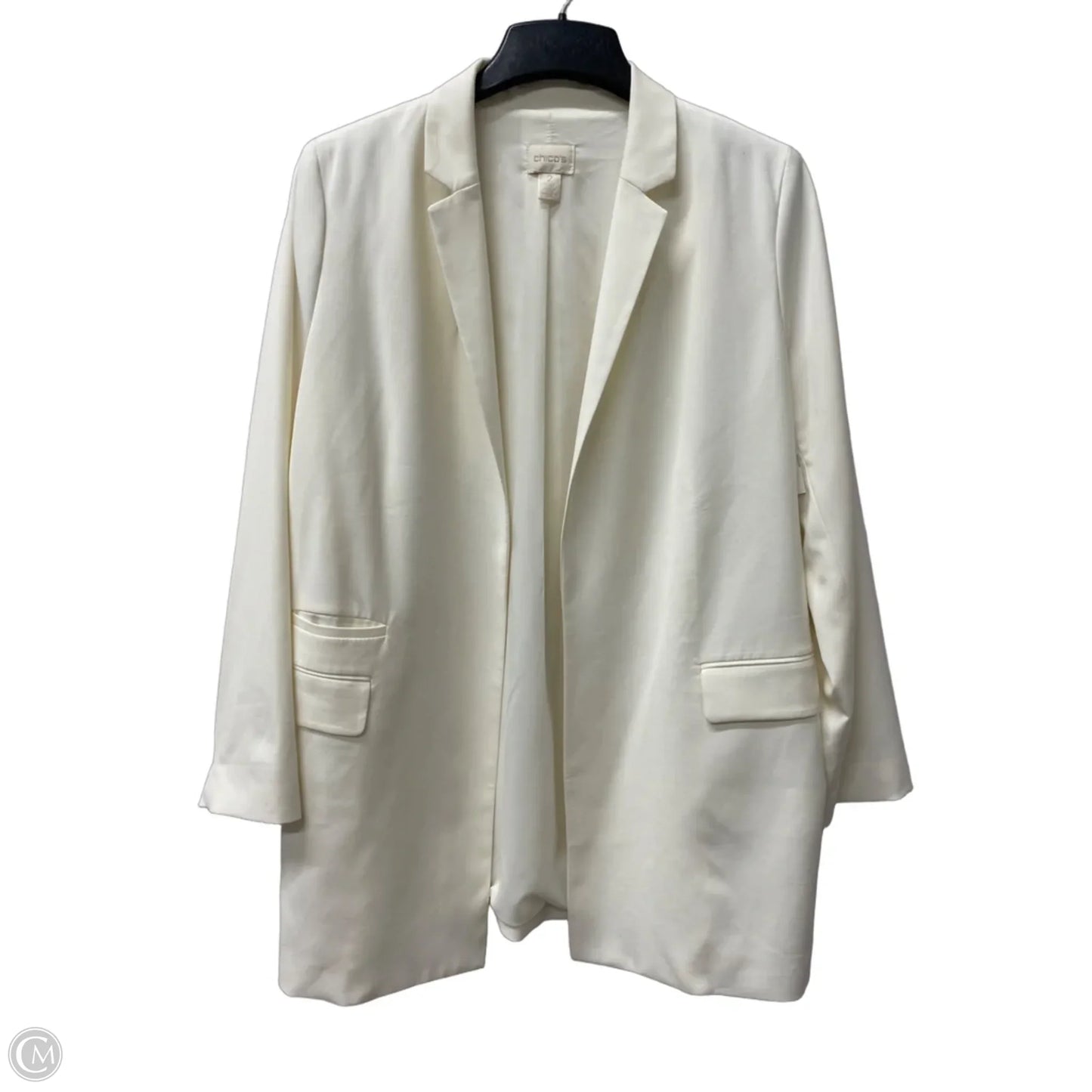 Blazer By Chicos In Cream, Size: L