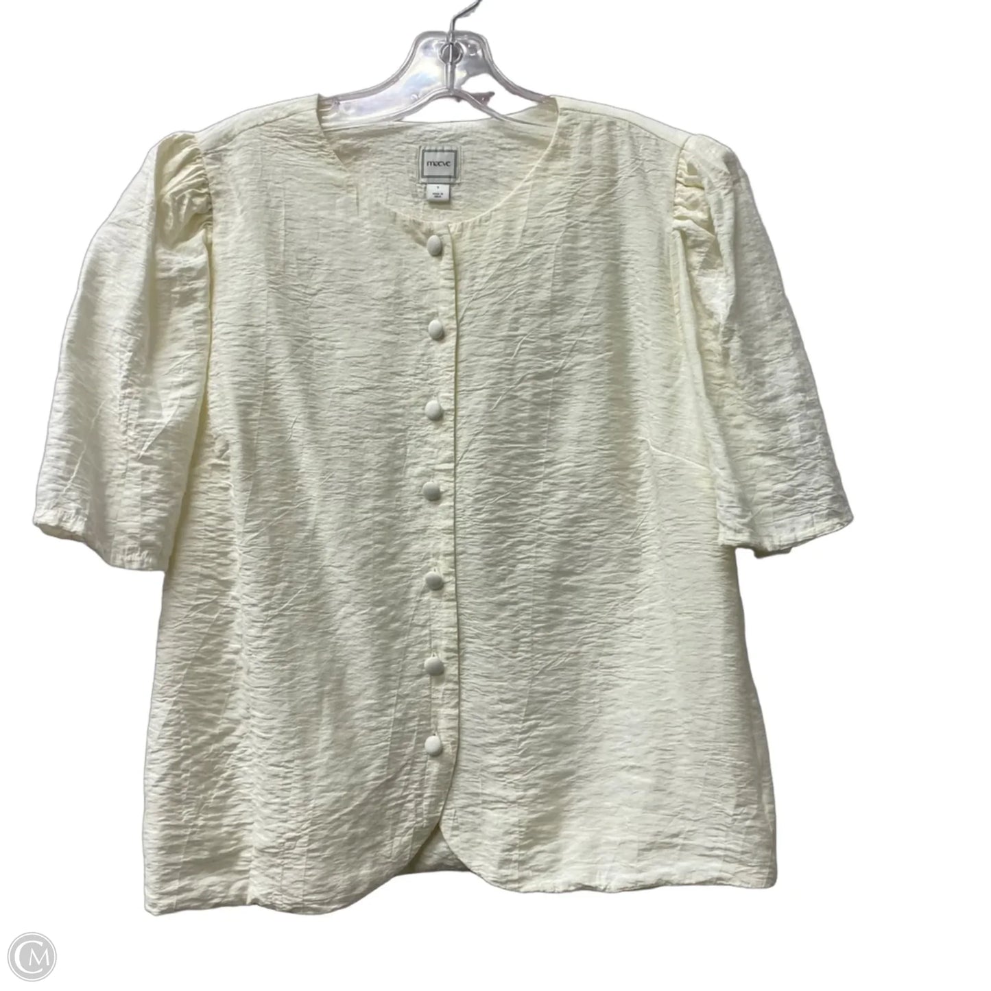 Top 3/4 Sleeve By Maeve In Cream, Size: S