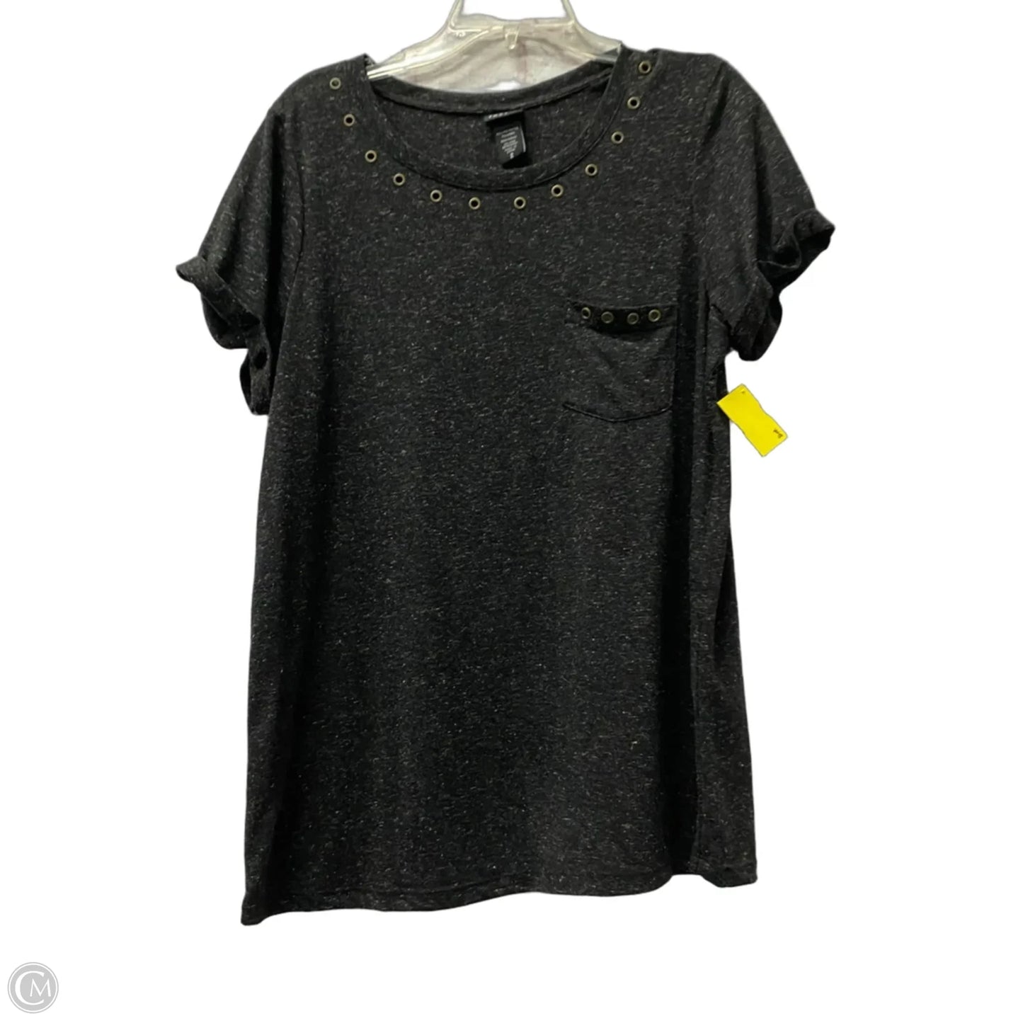 Top Short Sleeve By Torrid In Black, Size: 2x