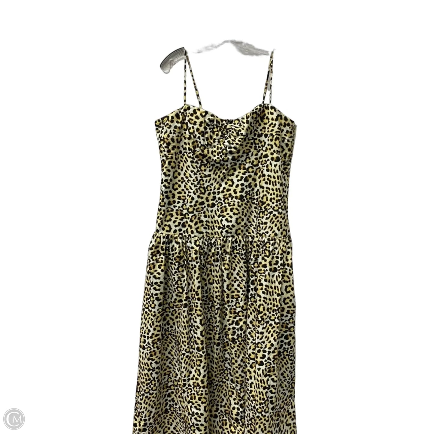 Dress Casual Maxi By Express In Animal Print, Size: Xl