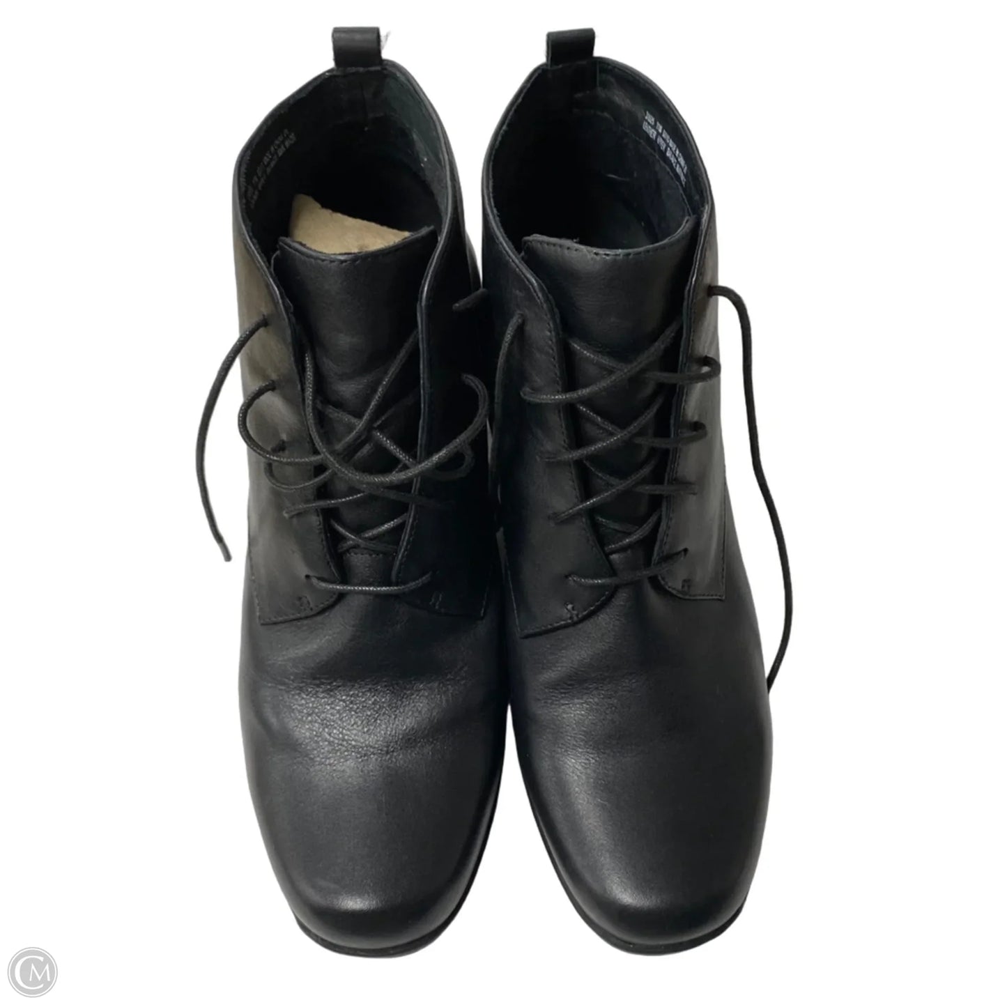 Boots Ankle Heels By Clarks In Black, Size: 11