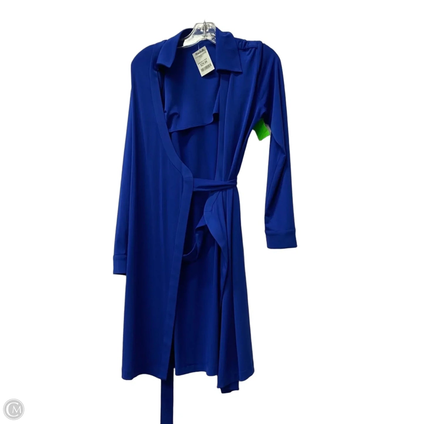 Dress Work By Calvin Klein In Blue, Size: M