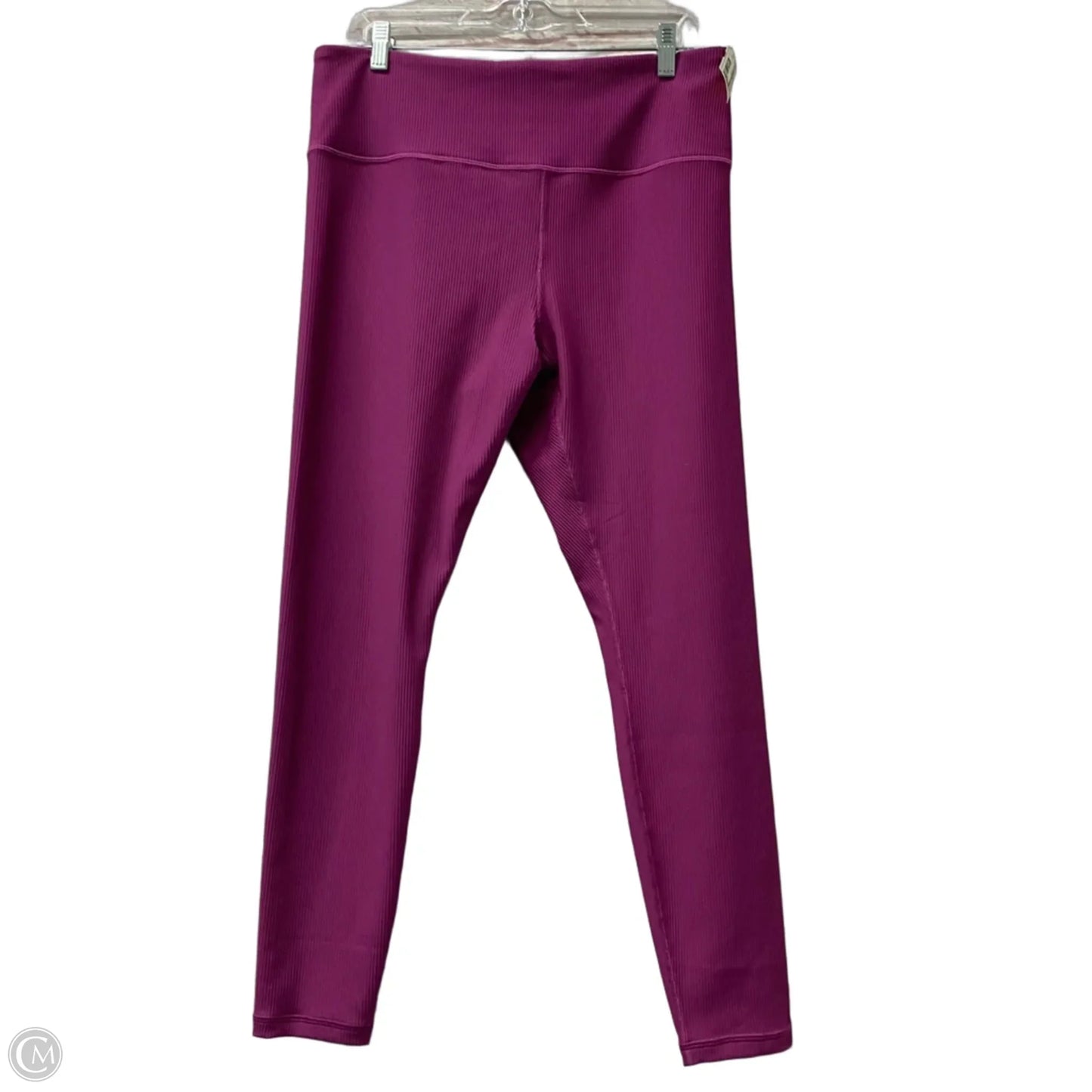 Athletic Leggings By Athleta In Purple, Size: Xl