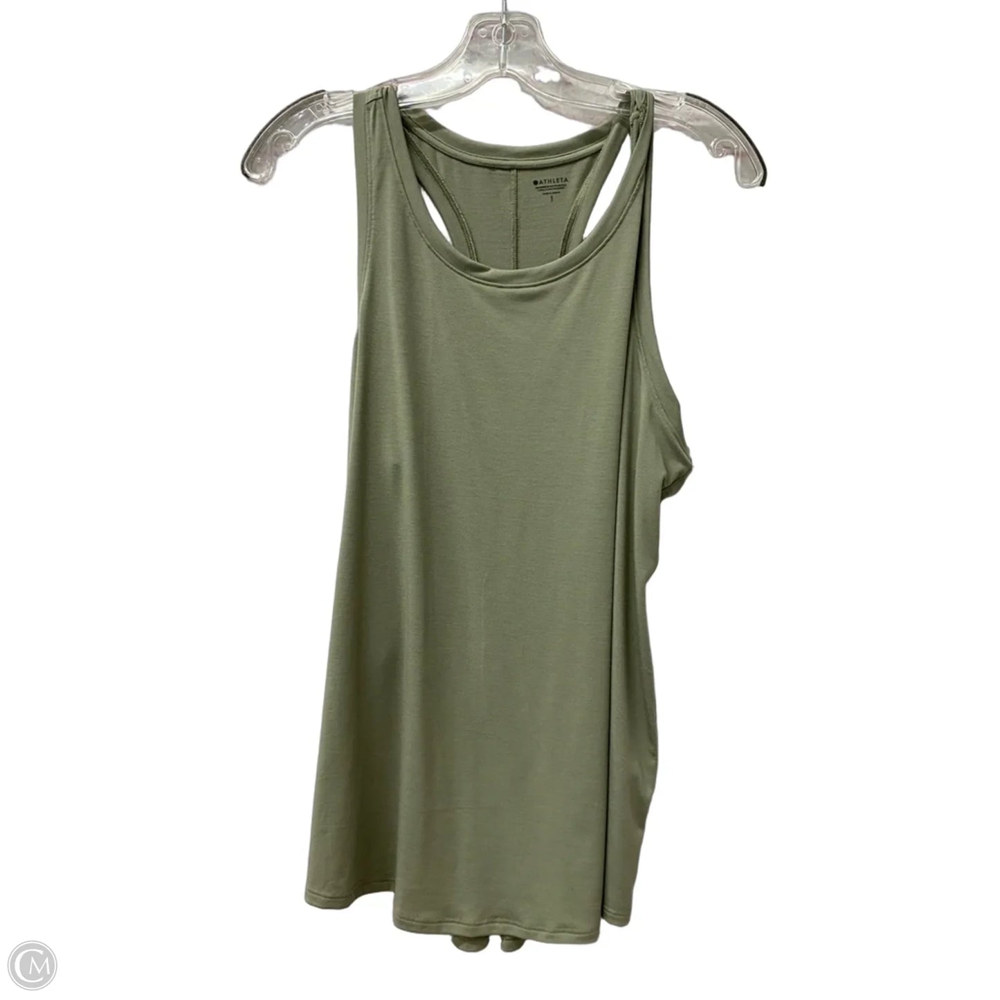 Athletic Tank Top By Athleta In Green, Size: S