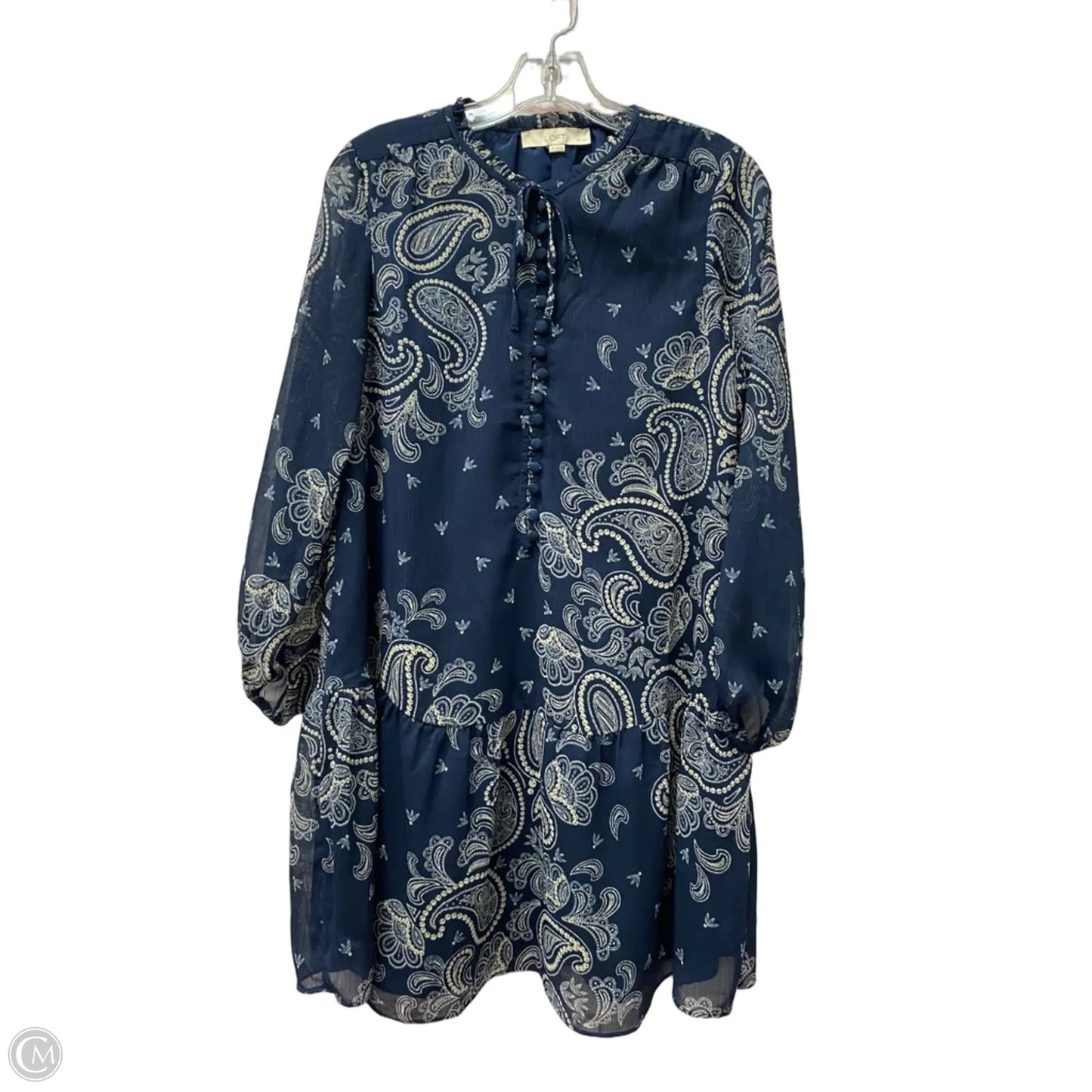 Dress Casual Short By Loft In Blue, Size: Sp