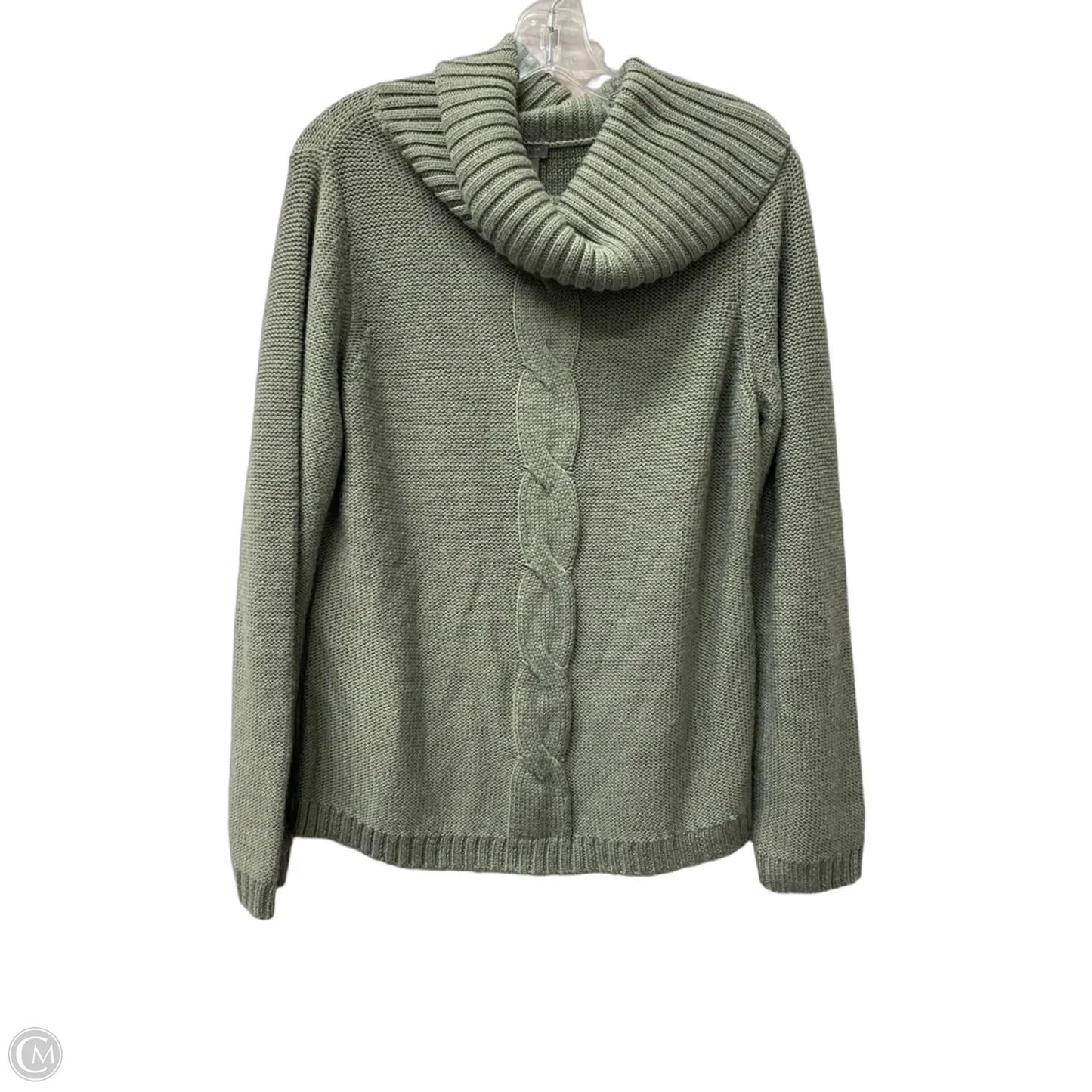 Sweater By Ann Taylor In Grey, Size: Xl