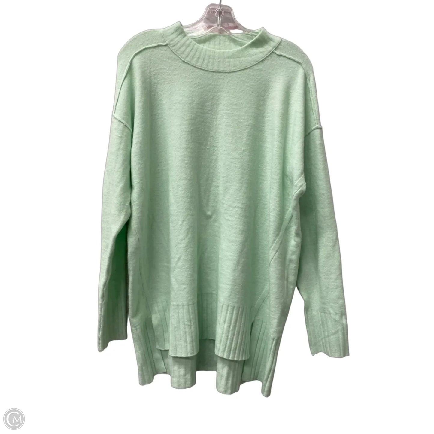 Sweater By Free People In Green, Size: Xs