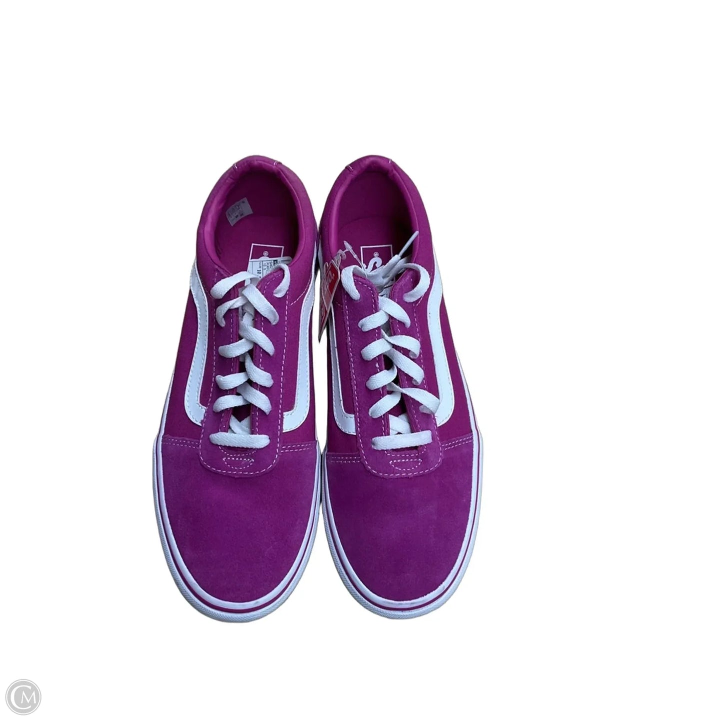Shoes Sneakers By Vans In Purple, Size: 10.5