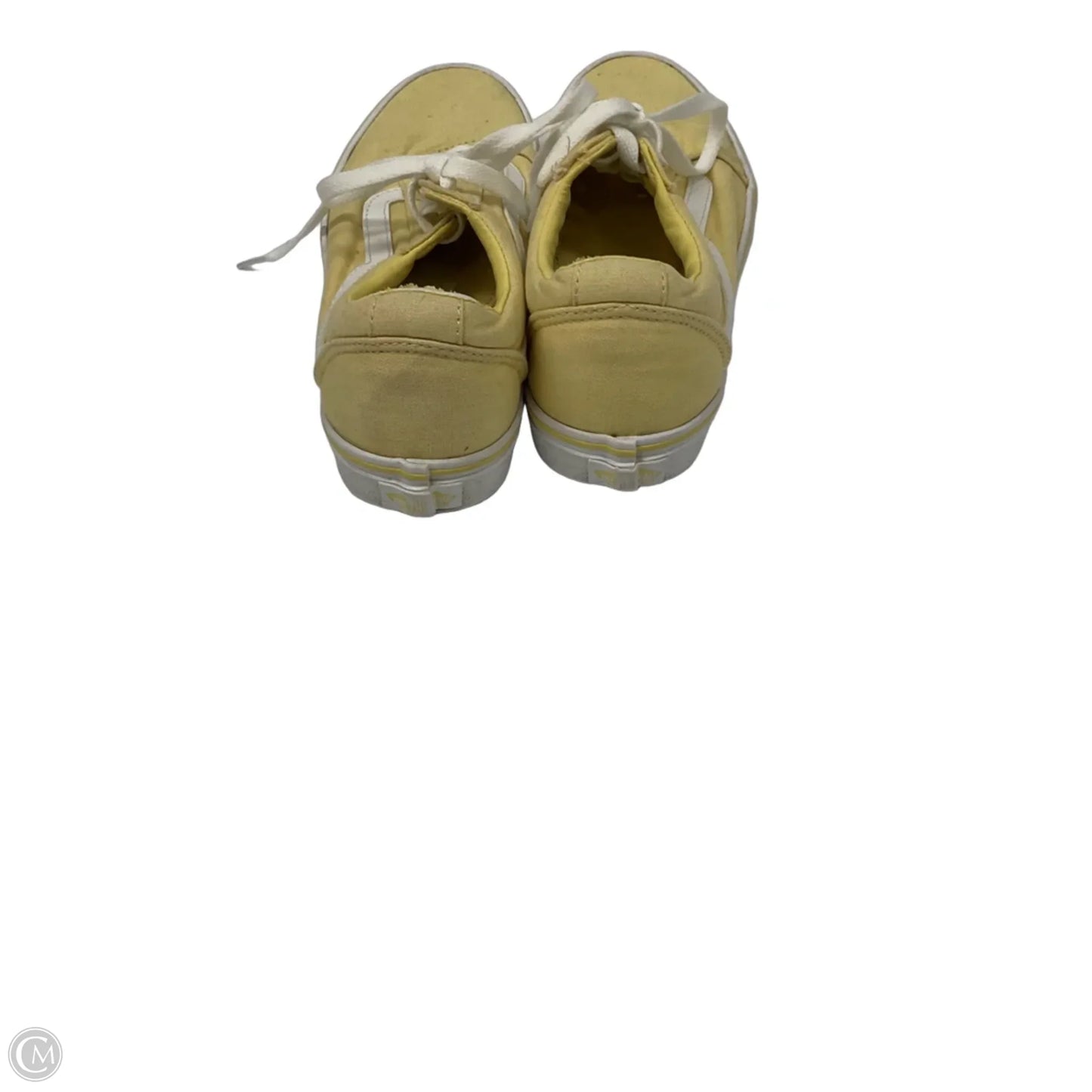 Shoes Sneakers By Vans In Yellow, Size: 7.5