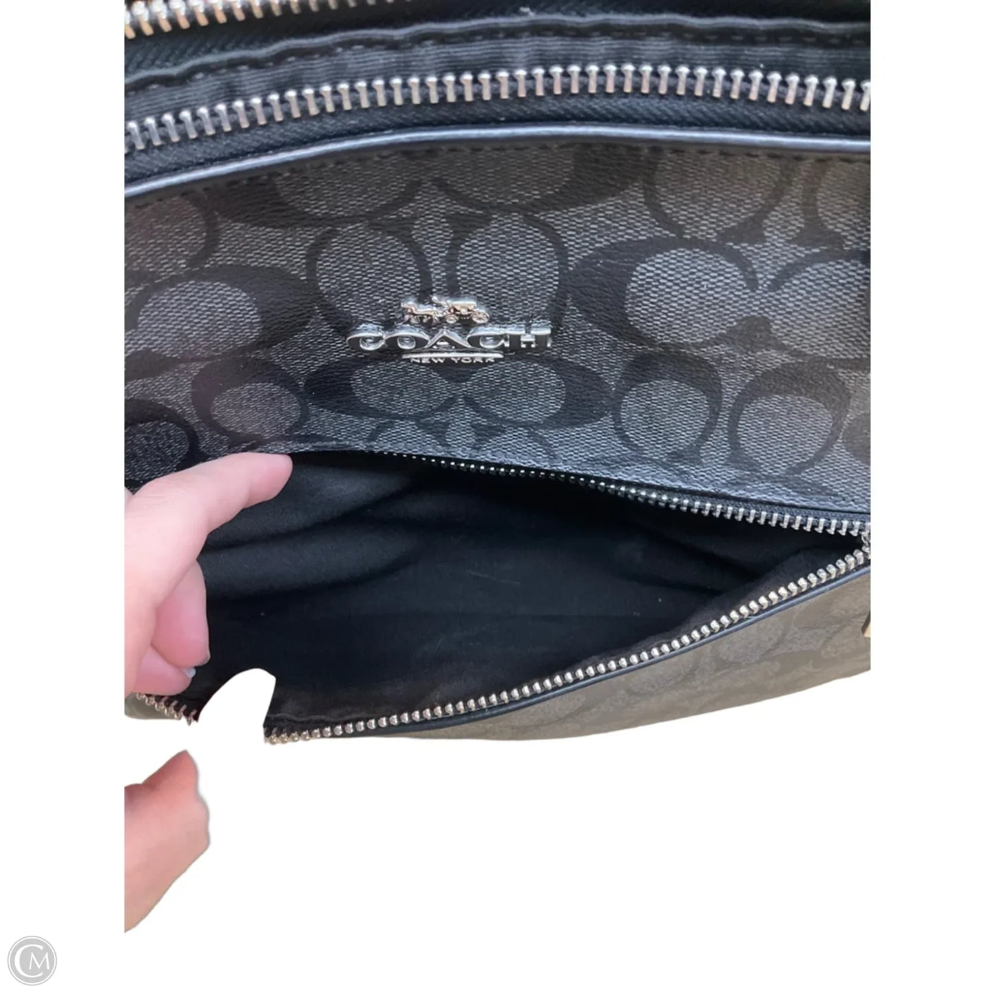 Handbag Designer By Coach, Size: Large