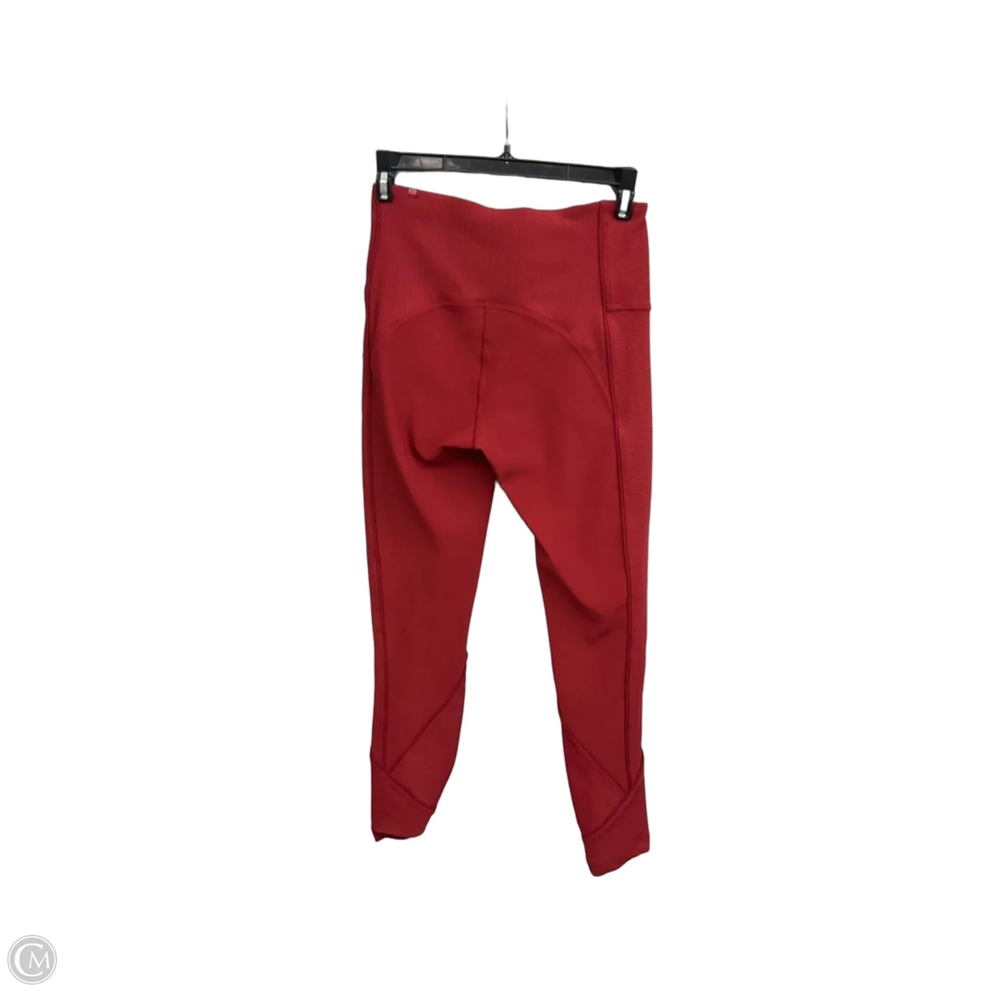 Athletic Leggings By Lululemon In Red, Size: 6