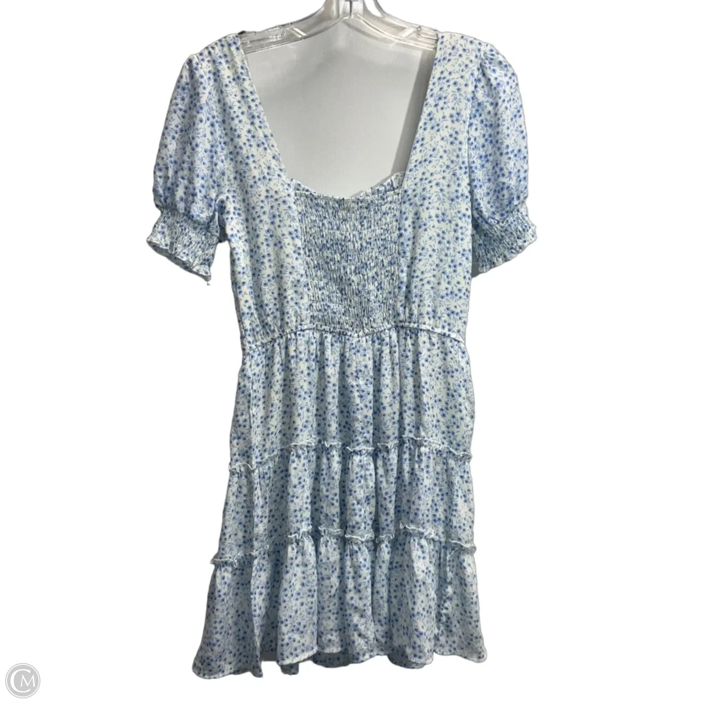 Dress Casual Short By Altard State In Blue & White, Size: S