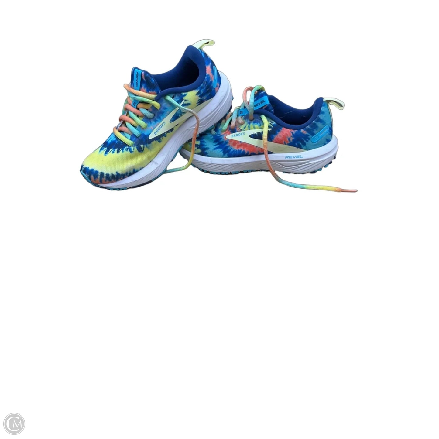 Shoes Athletic By Brooks In Tie Dye Print, Size: 7