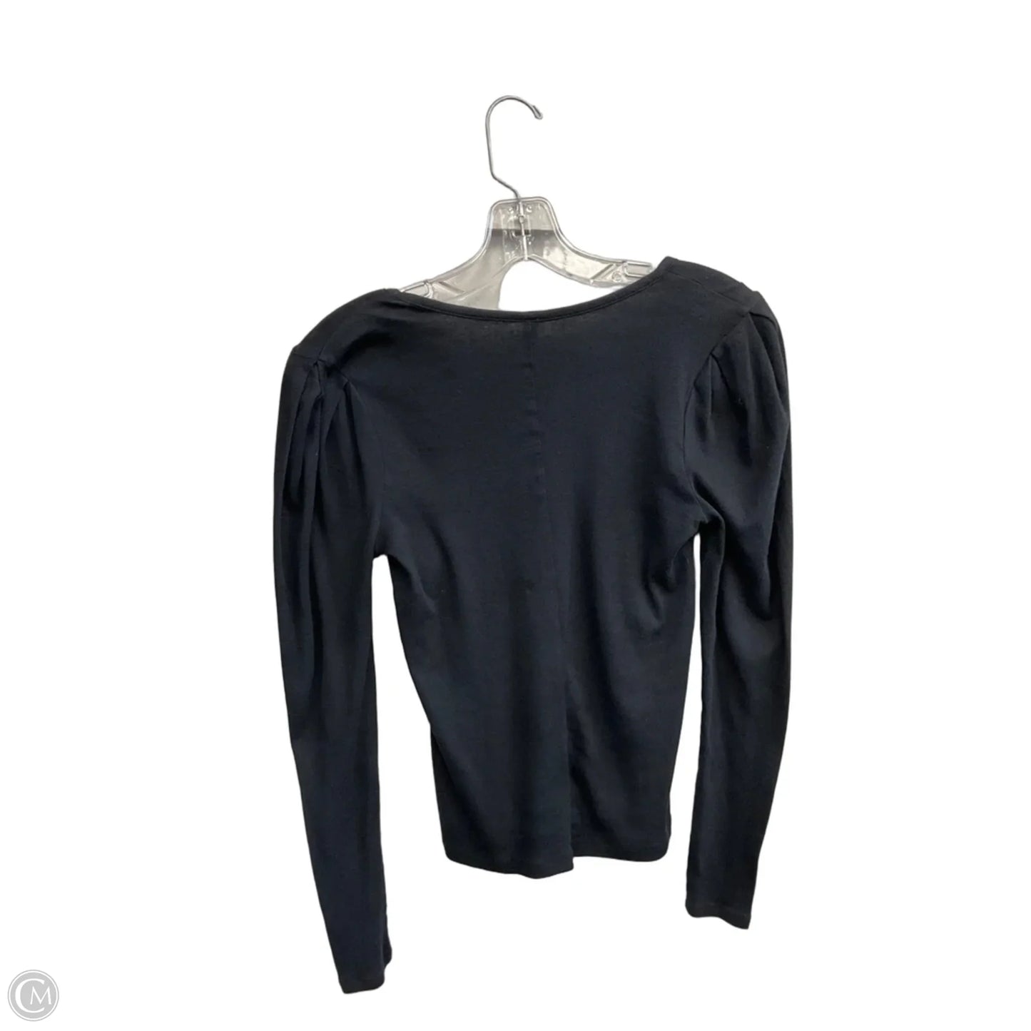Top Long Sleeve By Free People In Black, Size: M