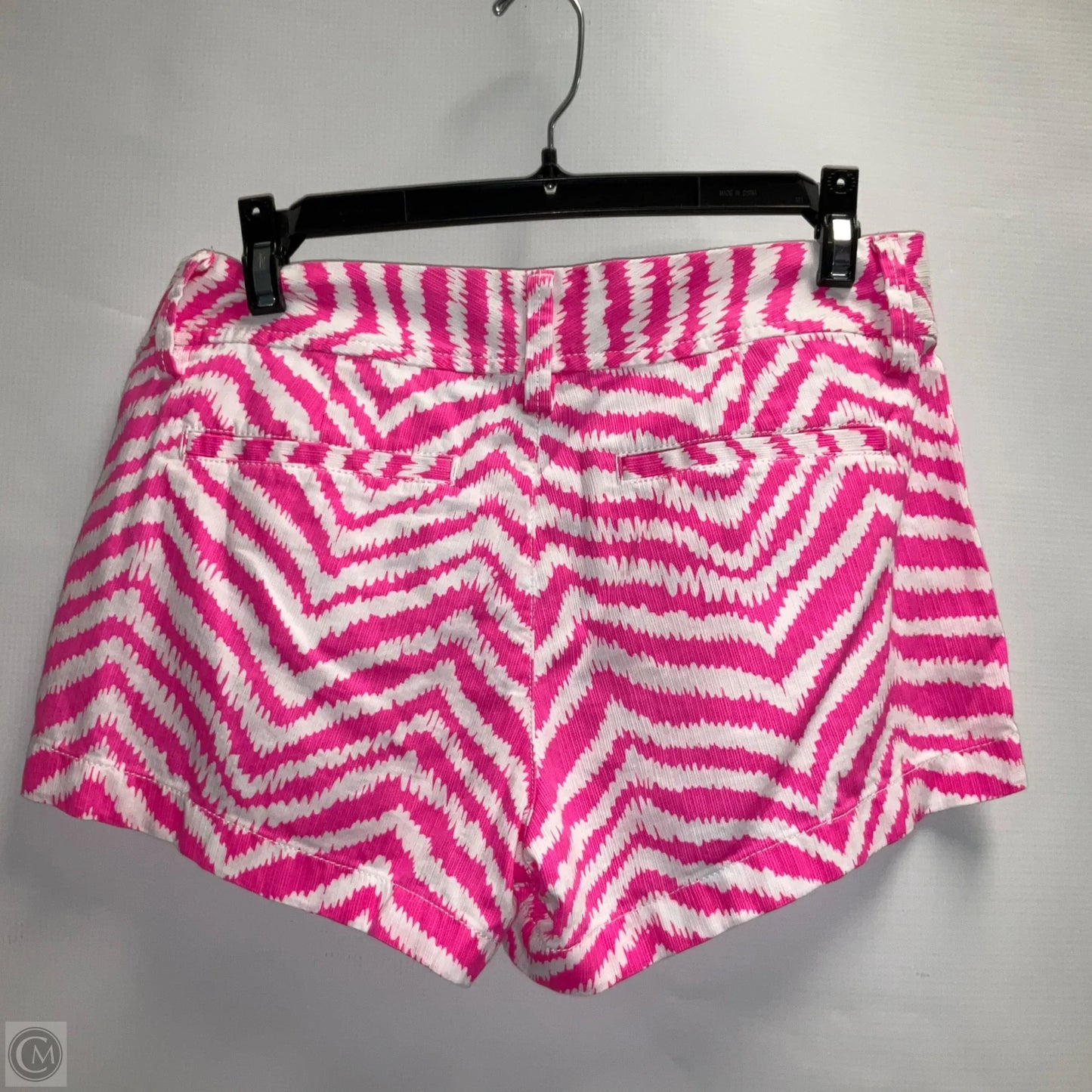 Shorts Designer By Lilly Pulitzer In Pink & White, Size: 2