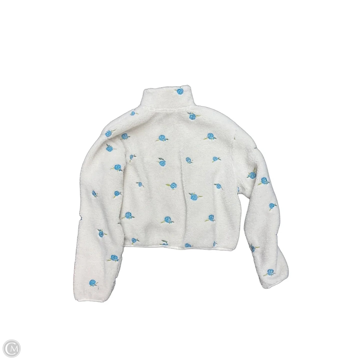 Sweatshirt Crewneck By Simply Southern In Cream, Size: M